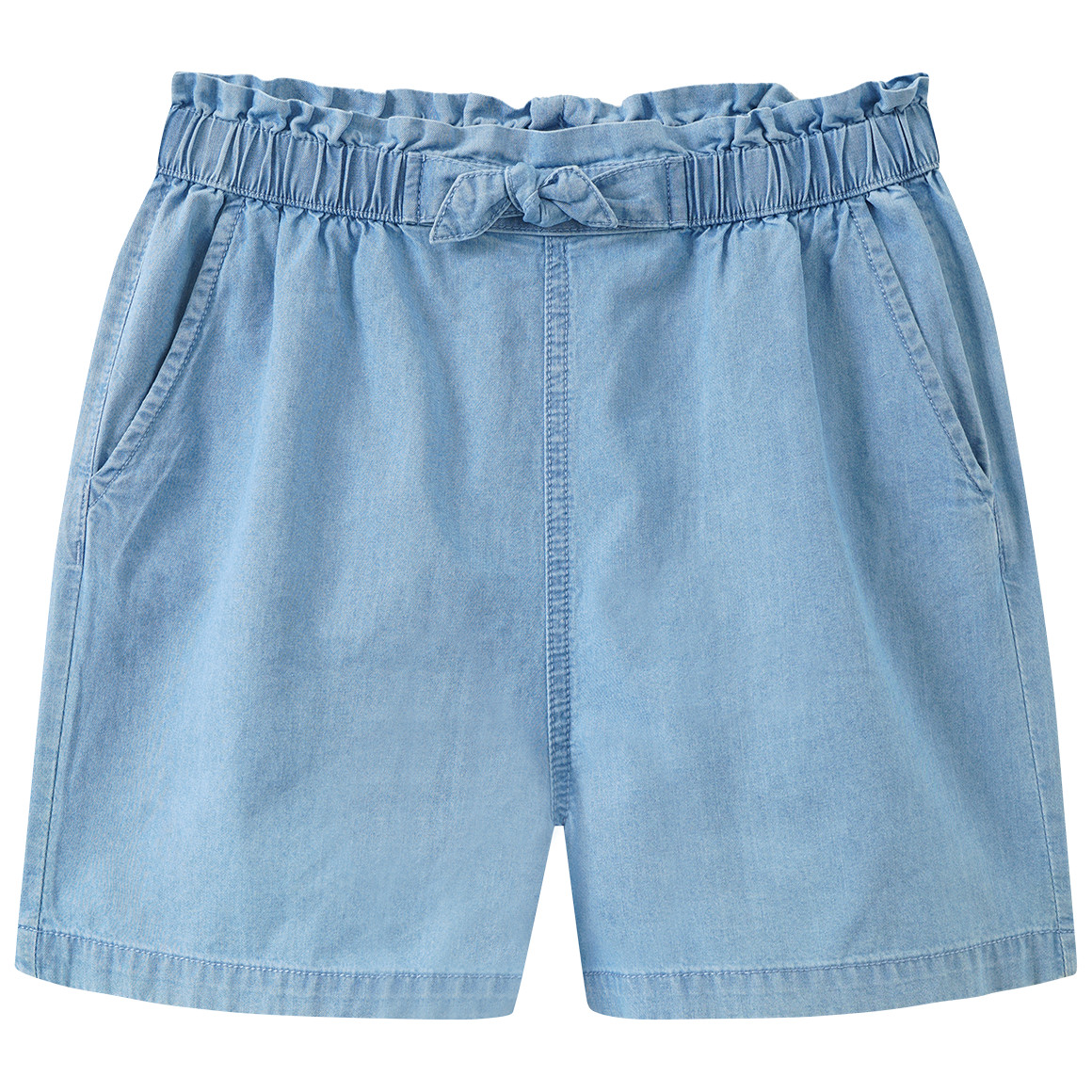 Mädchen Shorts aus leichtem Denim