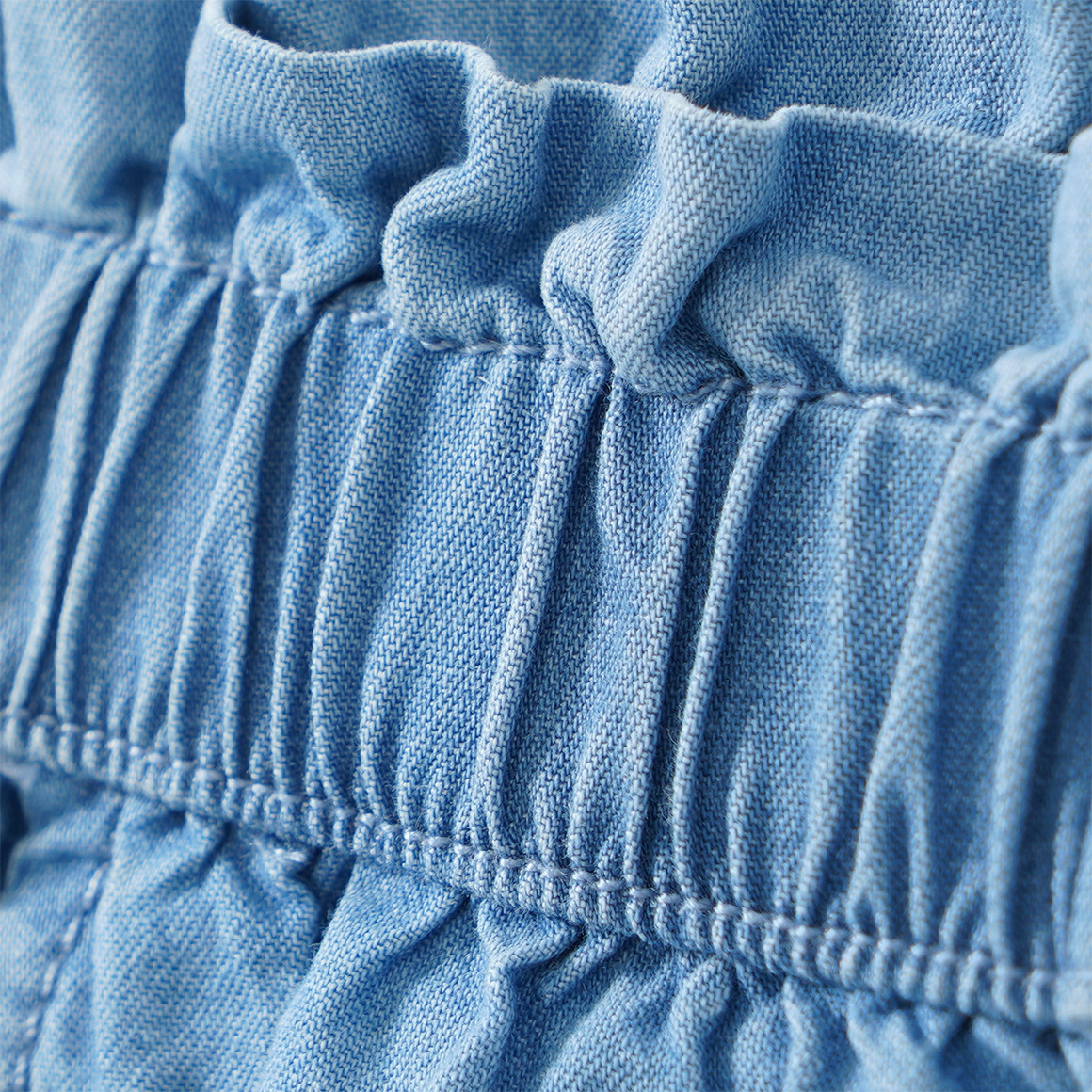 Mädchen Shorts aus leichtem Denim
