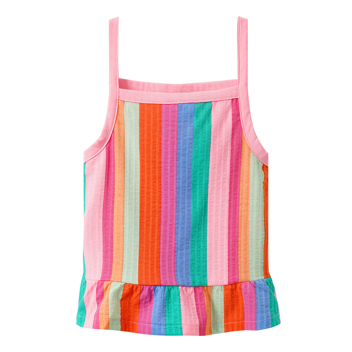 Mädchen Top mit bunten Streifen