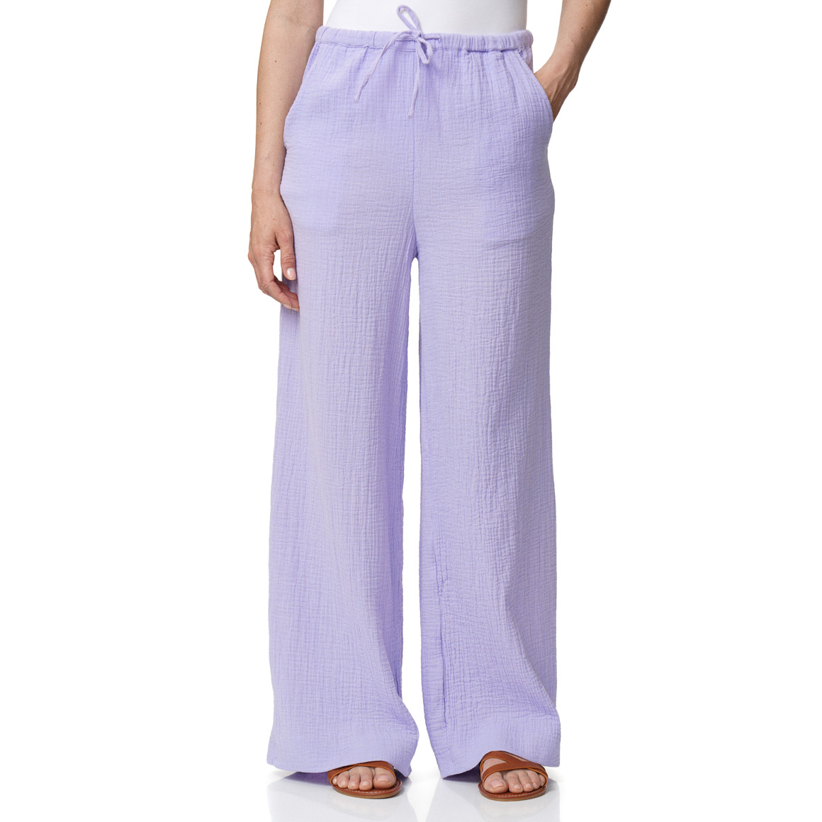 Damen Musselin-Hose aus Bio-Baumwolle