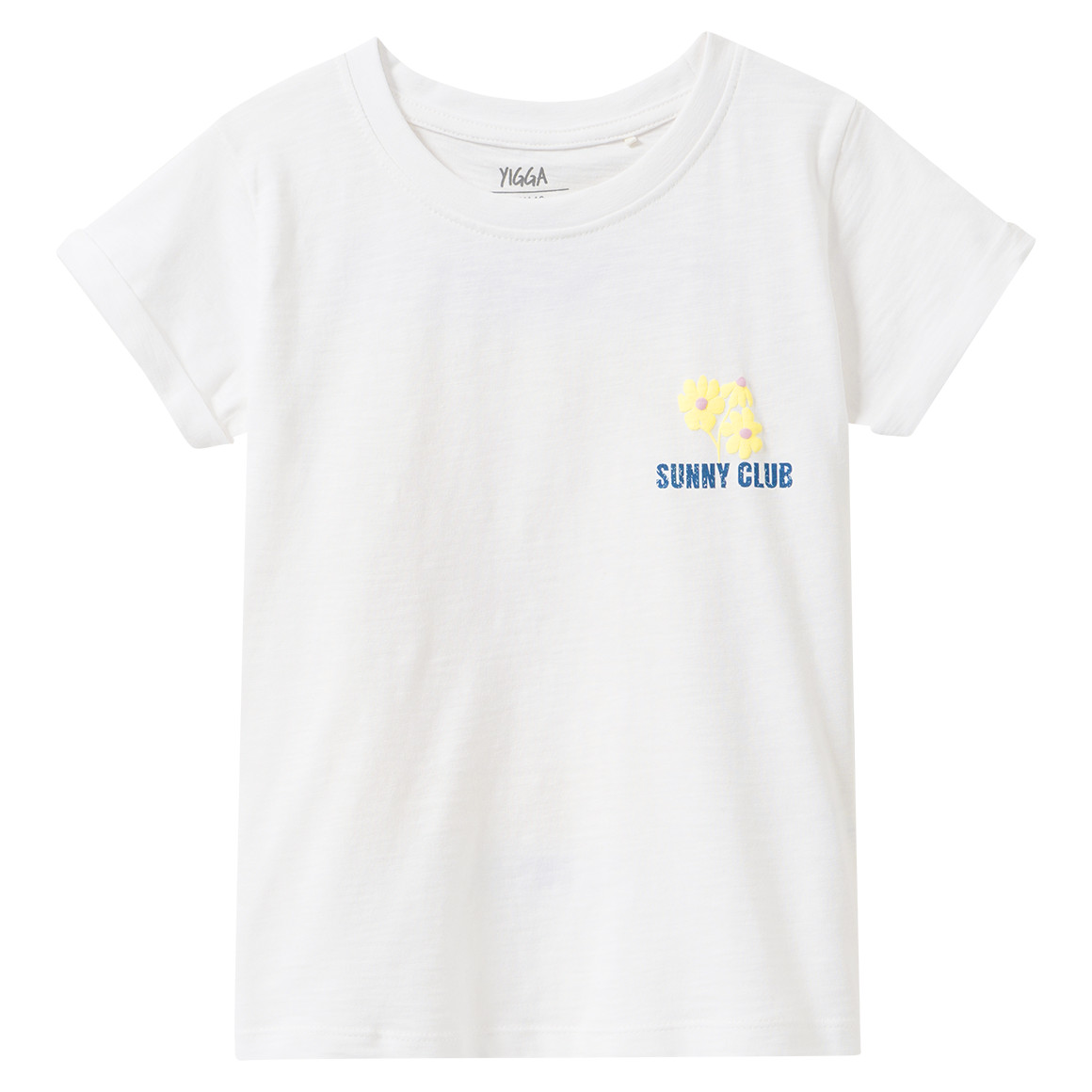 Mädchen T-Shirt mit Rücken-Print