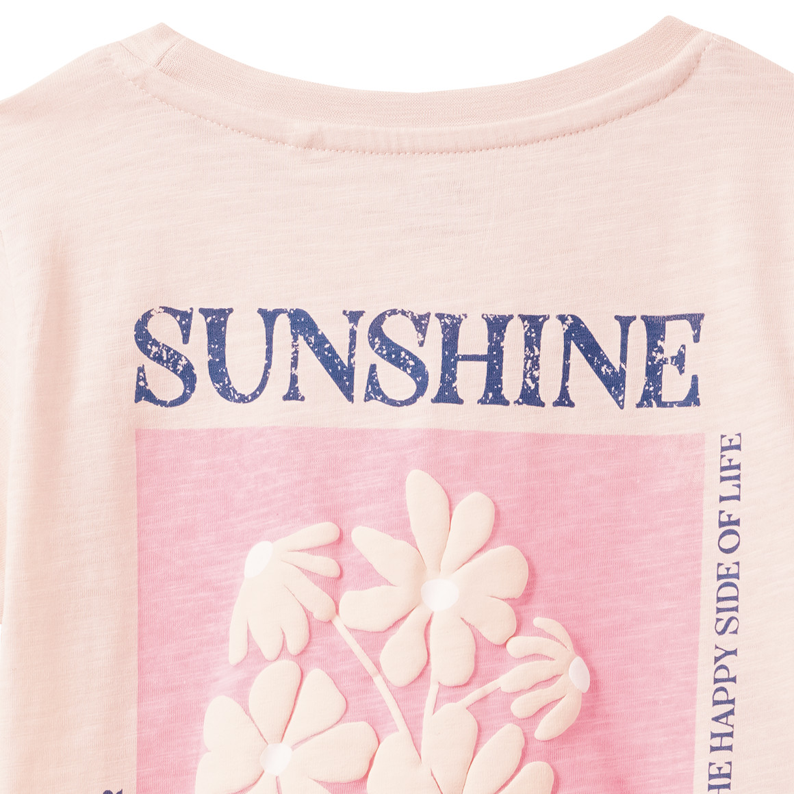 Mädchen T-Shirt mit Rücken-Print