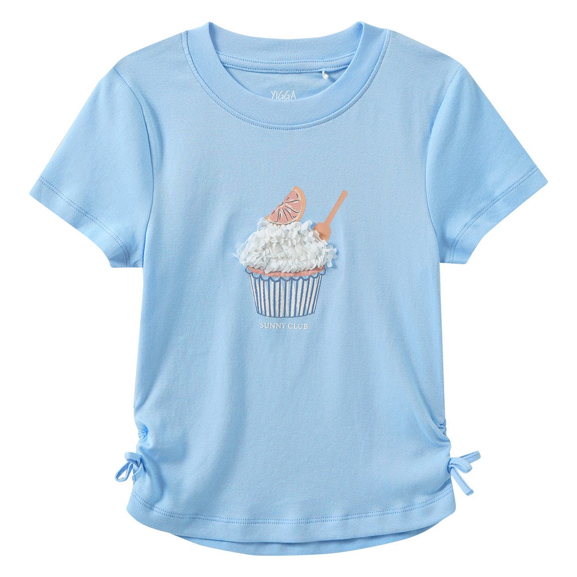Mädchen T-Shirt mit Eis-Motiv