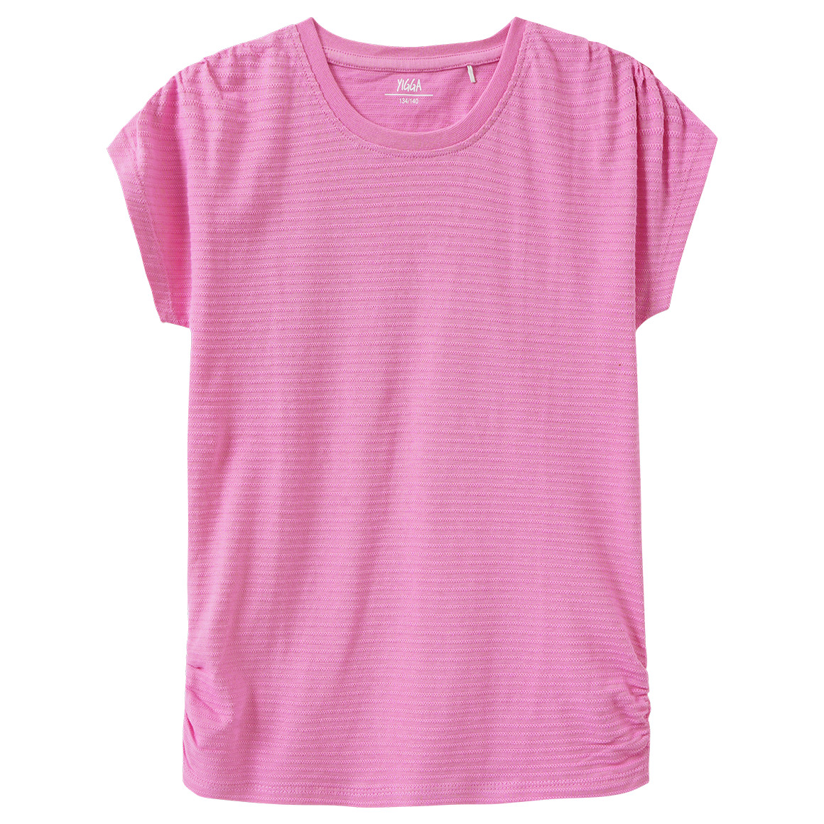Meisjes-T-shirt met gestructureerd materiaal