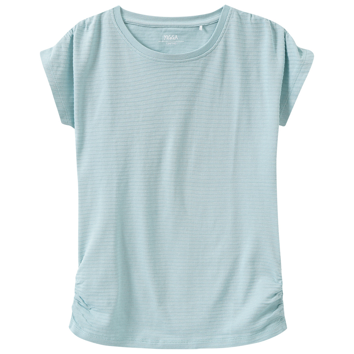 Meisjes-T-shirt met gestructureerd materiaal