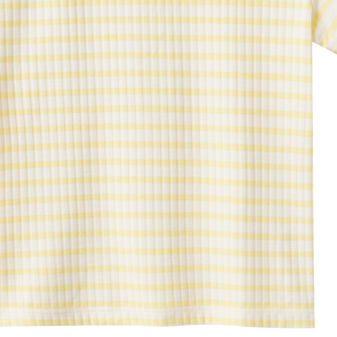 Mädchen T-Shirt mit Rippstruktur