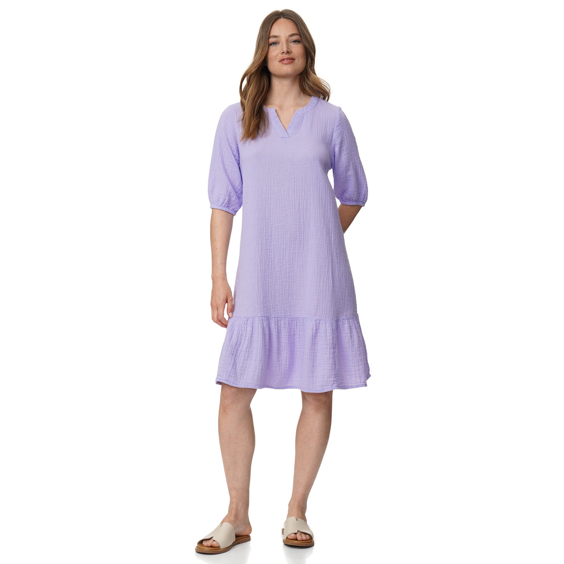 Damen Musselin-Kleid aus Bio-Baumwolle