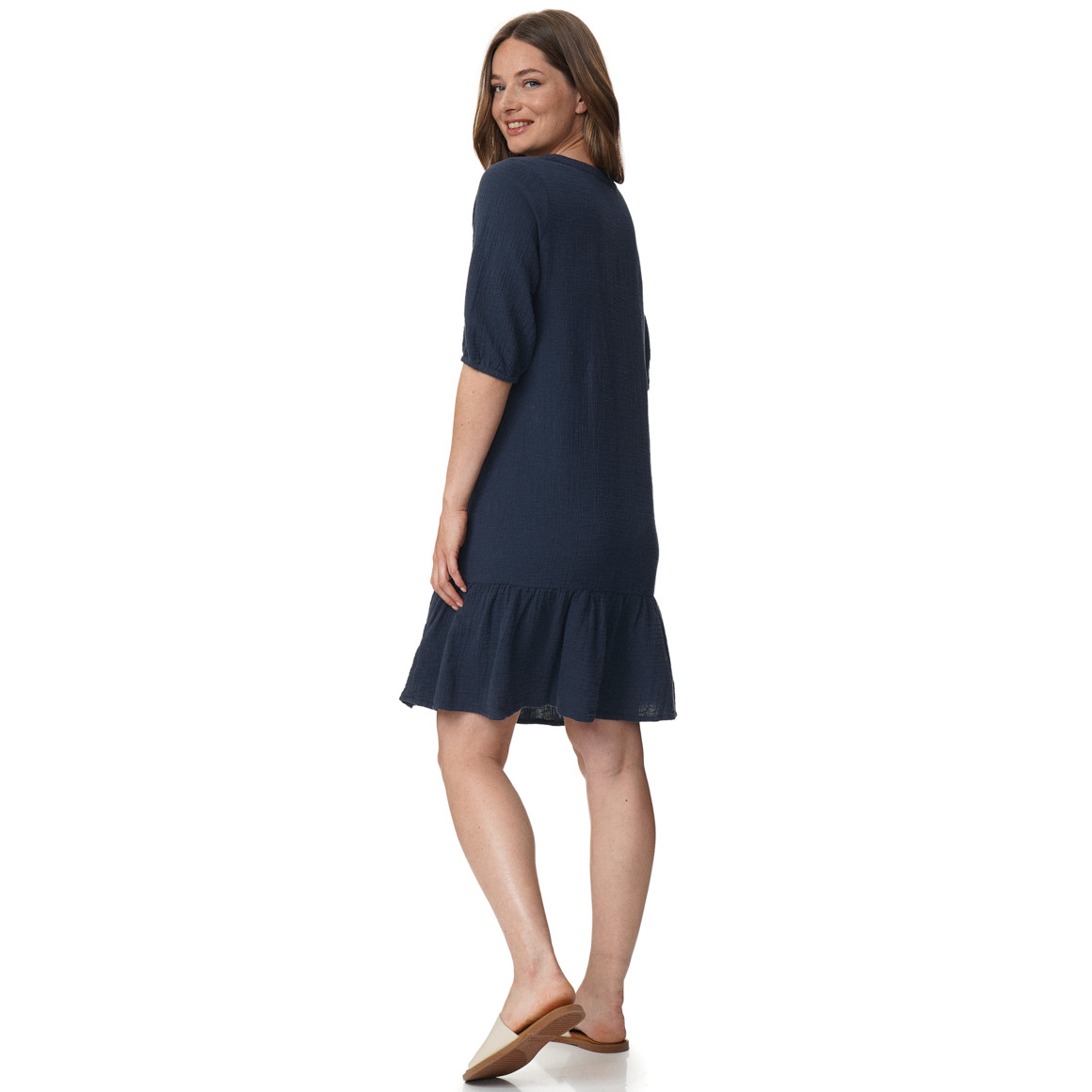 Damen Musselin-Kleid aus Bio-Baumwolle