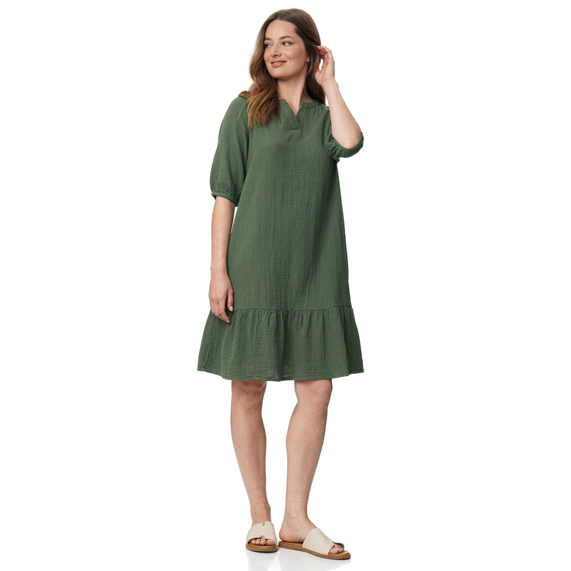 Damen Musselin-Kleid aus Bio-Baumwolle