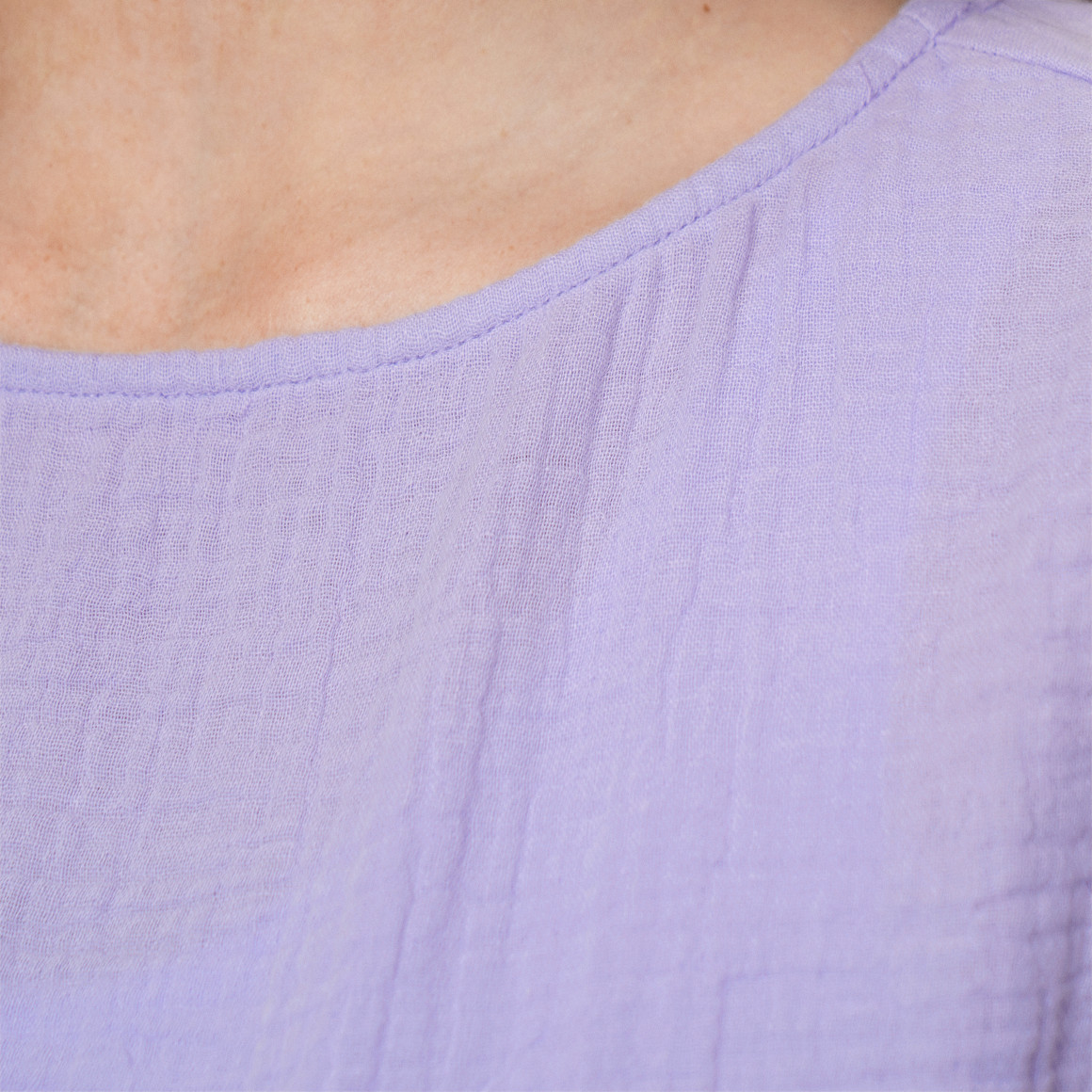 Damen Musselin-Top aus Bio-Baumwolle