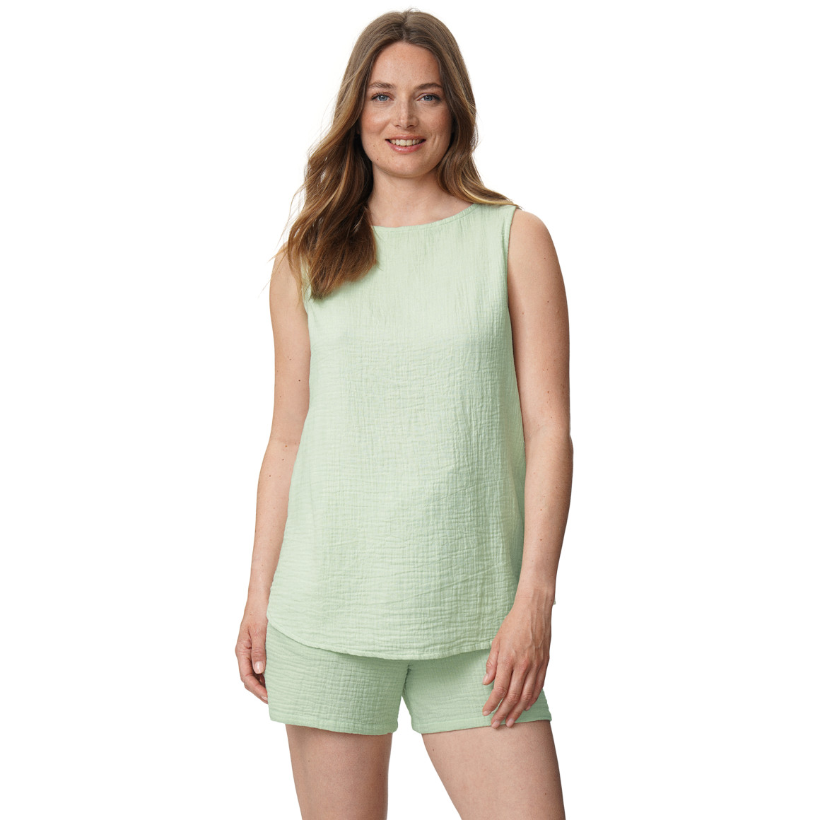 Damen Musselin-Top aus Bio-Baumwolle