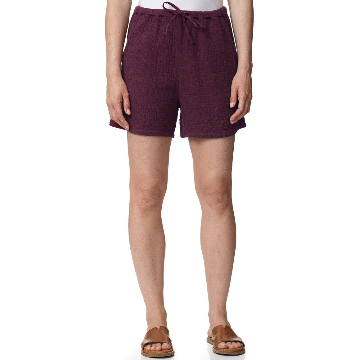 Damen Musselin-Shorts aus Bio-Baumwolle