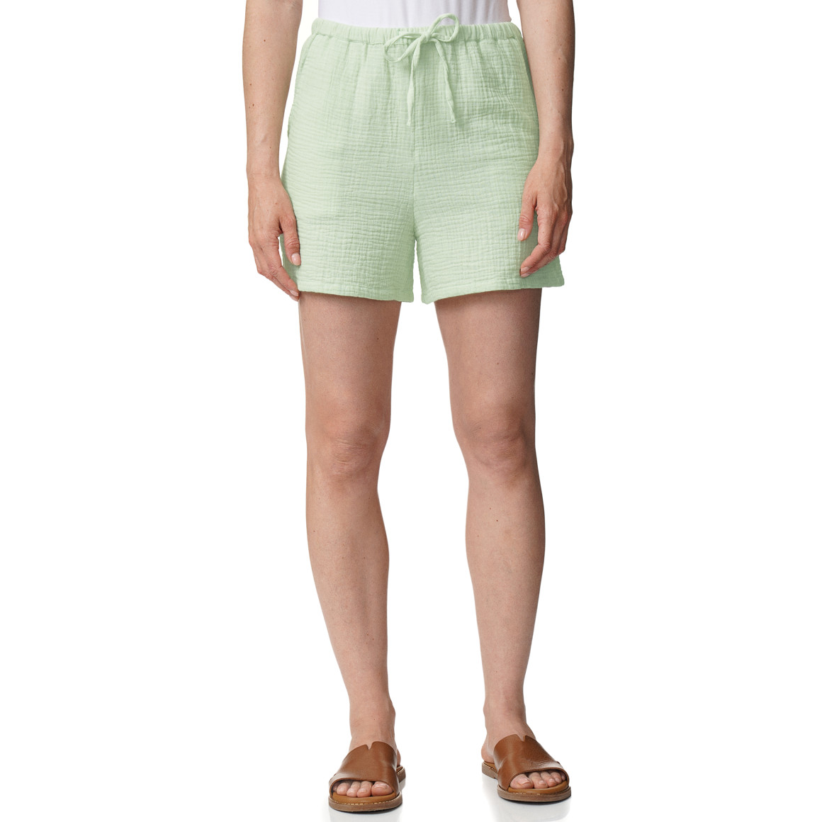 Damen Musselin-Shorts aus Bio-Baumwolle