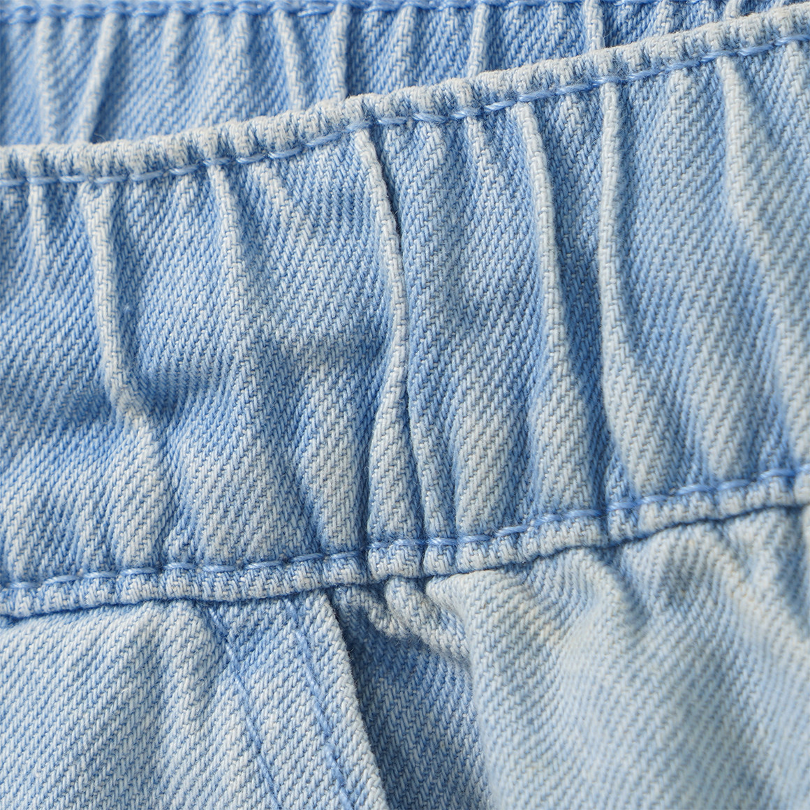 Jungen Pull-On Jeans-Shorts mit Tunnelzug