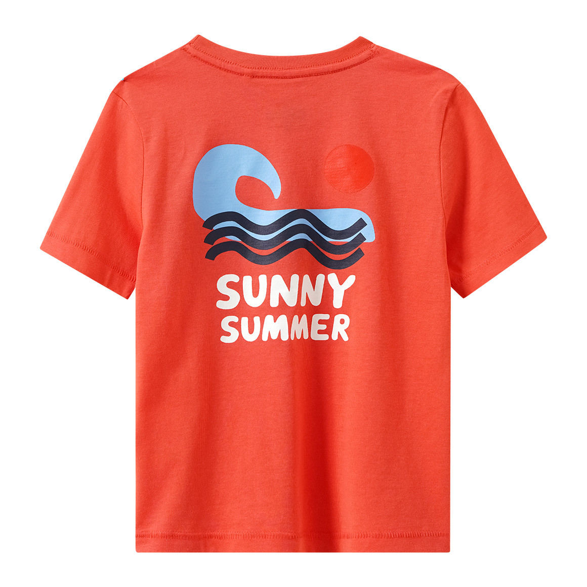 Jungen T-Shirt mit Rücken-Print
