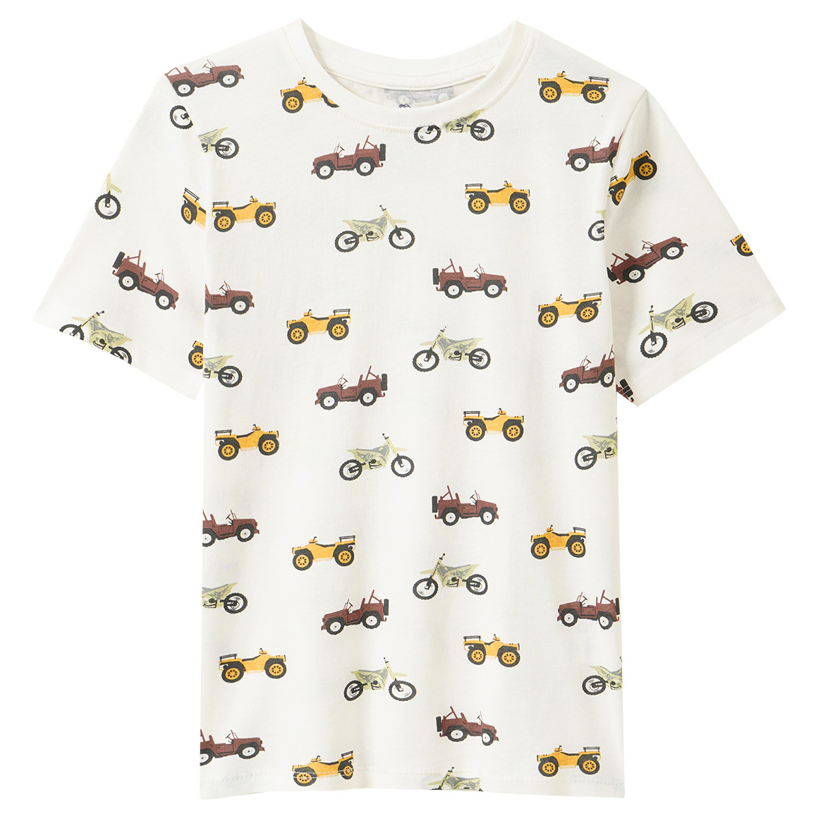 Jungen T-Shirt mit Fahrzeug-Prints