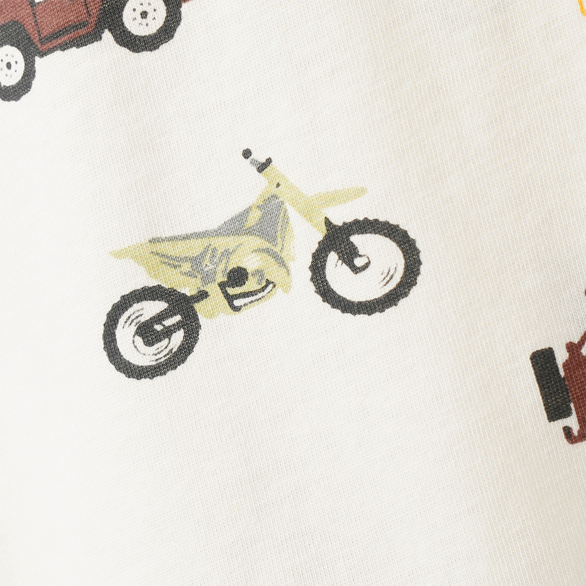 Jungen T-Shirt mit Fahrzeug-Prints