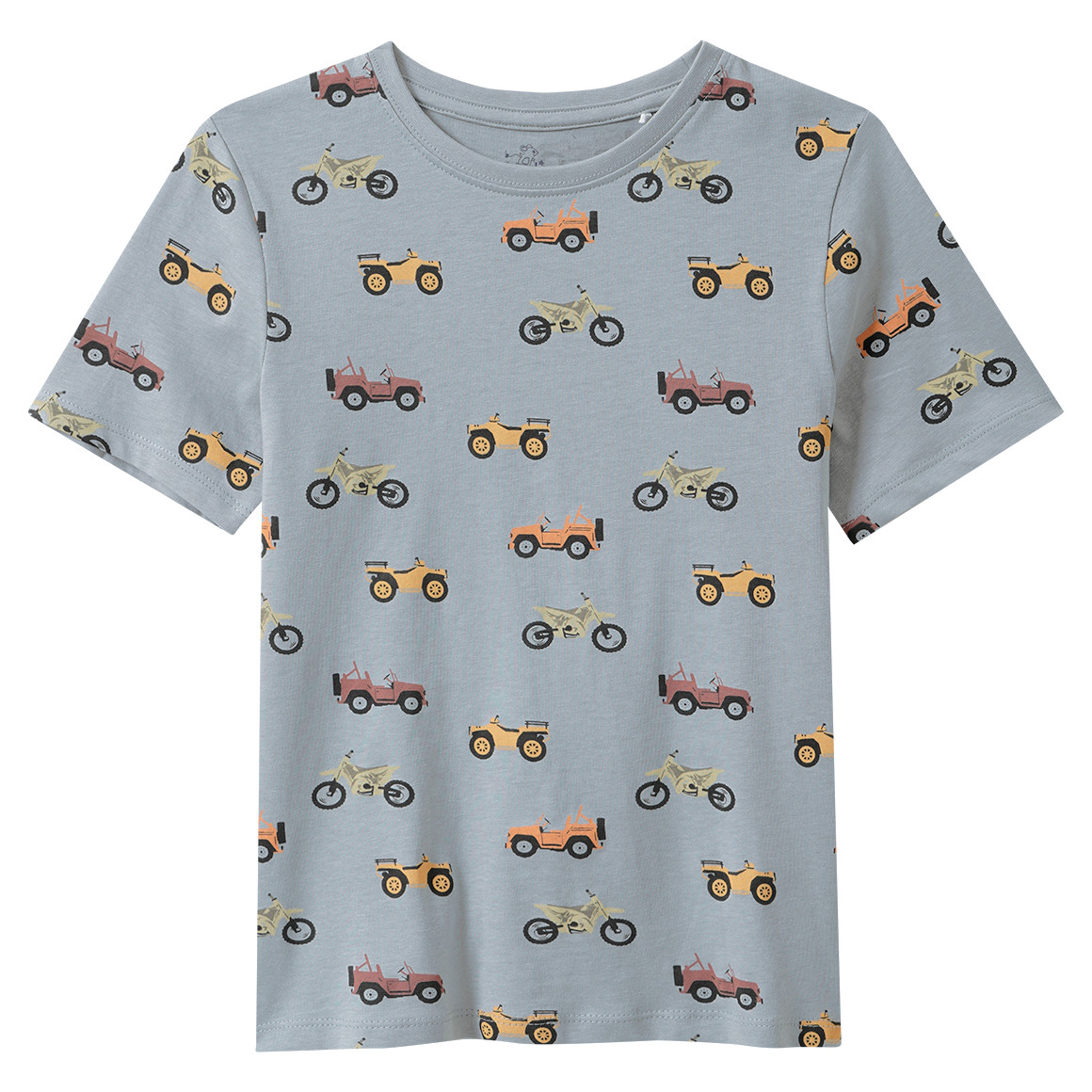 Jungen T-Shirt mit Fahrzeug-Prints