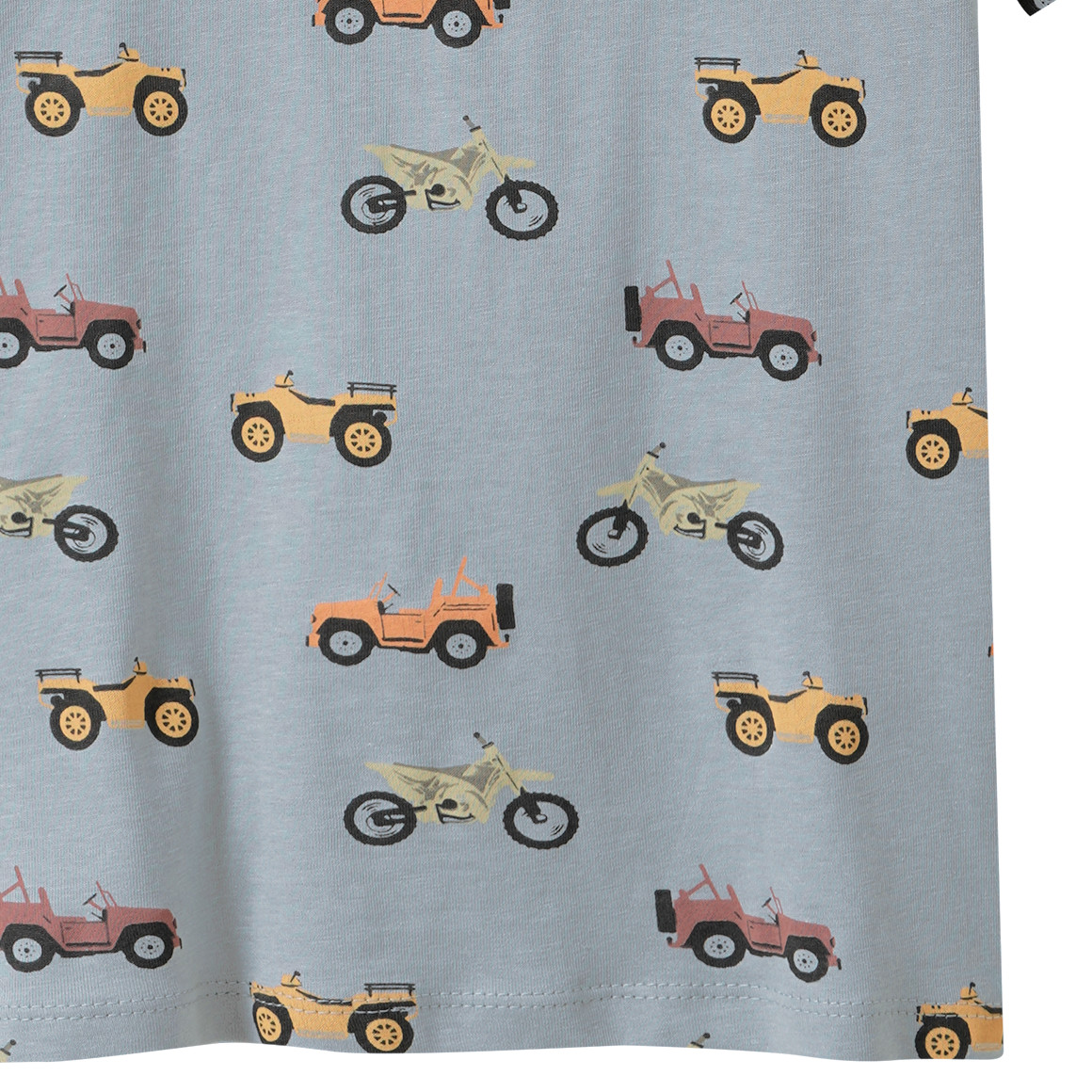 Jungen T-Shirt mit Fahrzeug-Prints