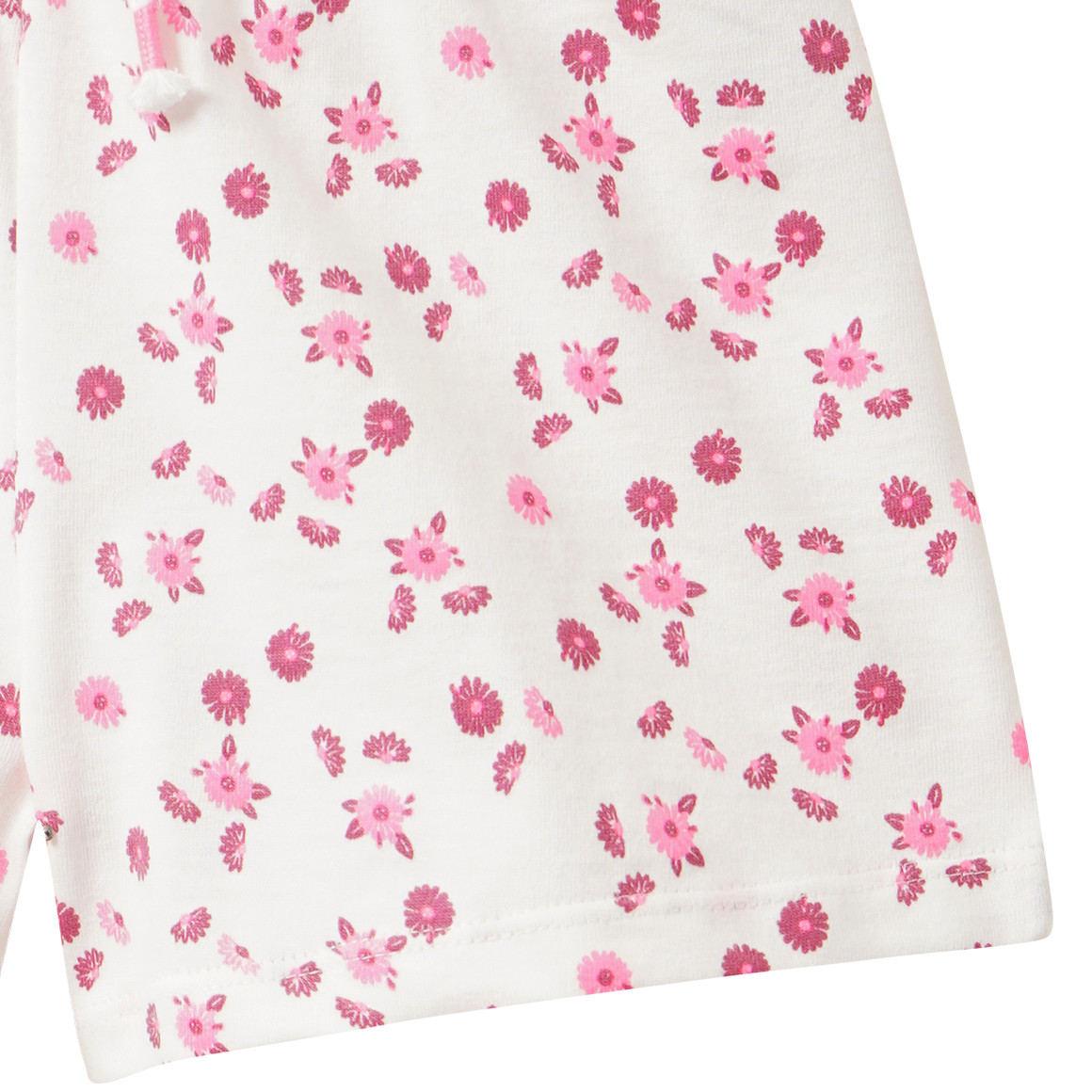 Mädchen Shorts mit Blümchen-Muster