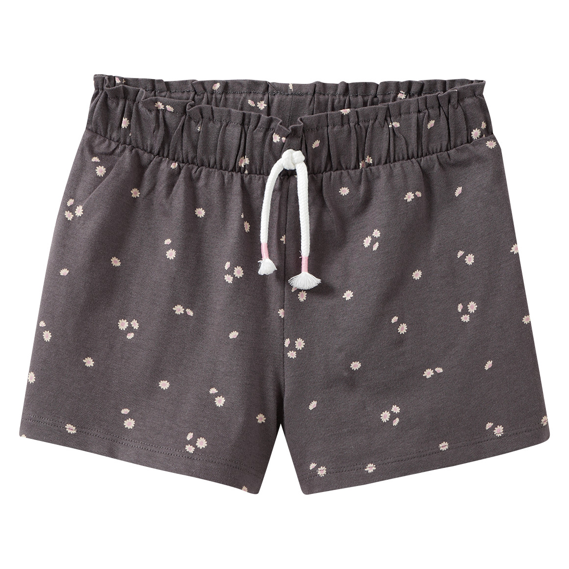 Mädchen Shorts mit Blümchen-Muster