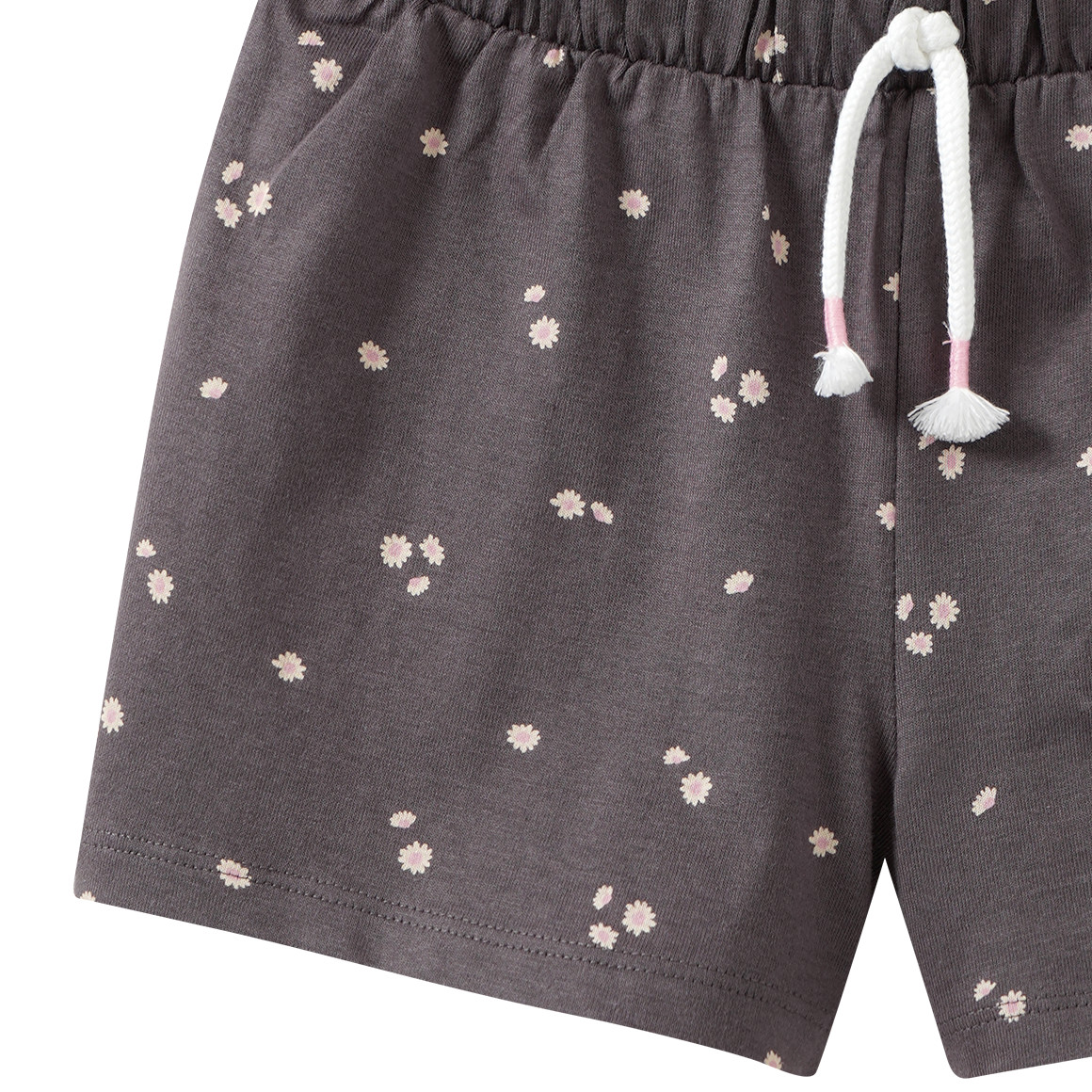 Mädchen Shorts mit Blümchen-Muster