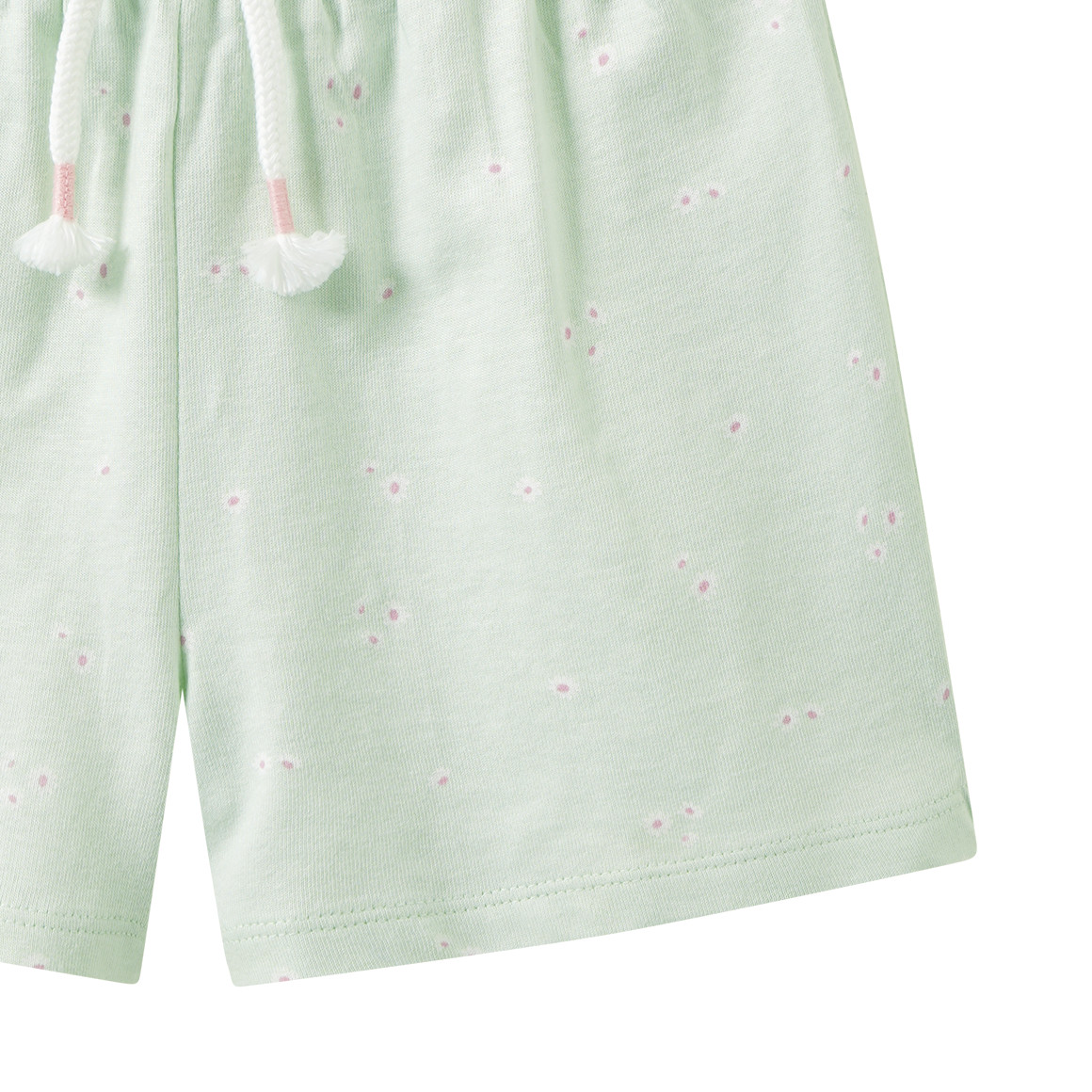 Mädchen Shorts mit Blümchen-Muster