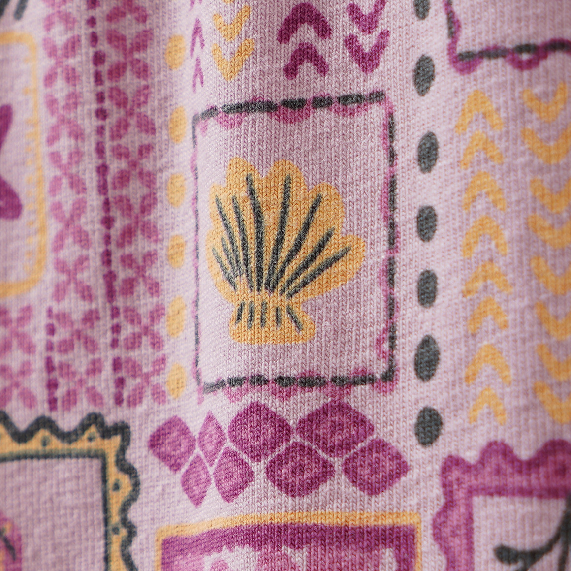 Mädchen Leggings im Patchwork-Dessin