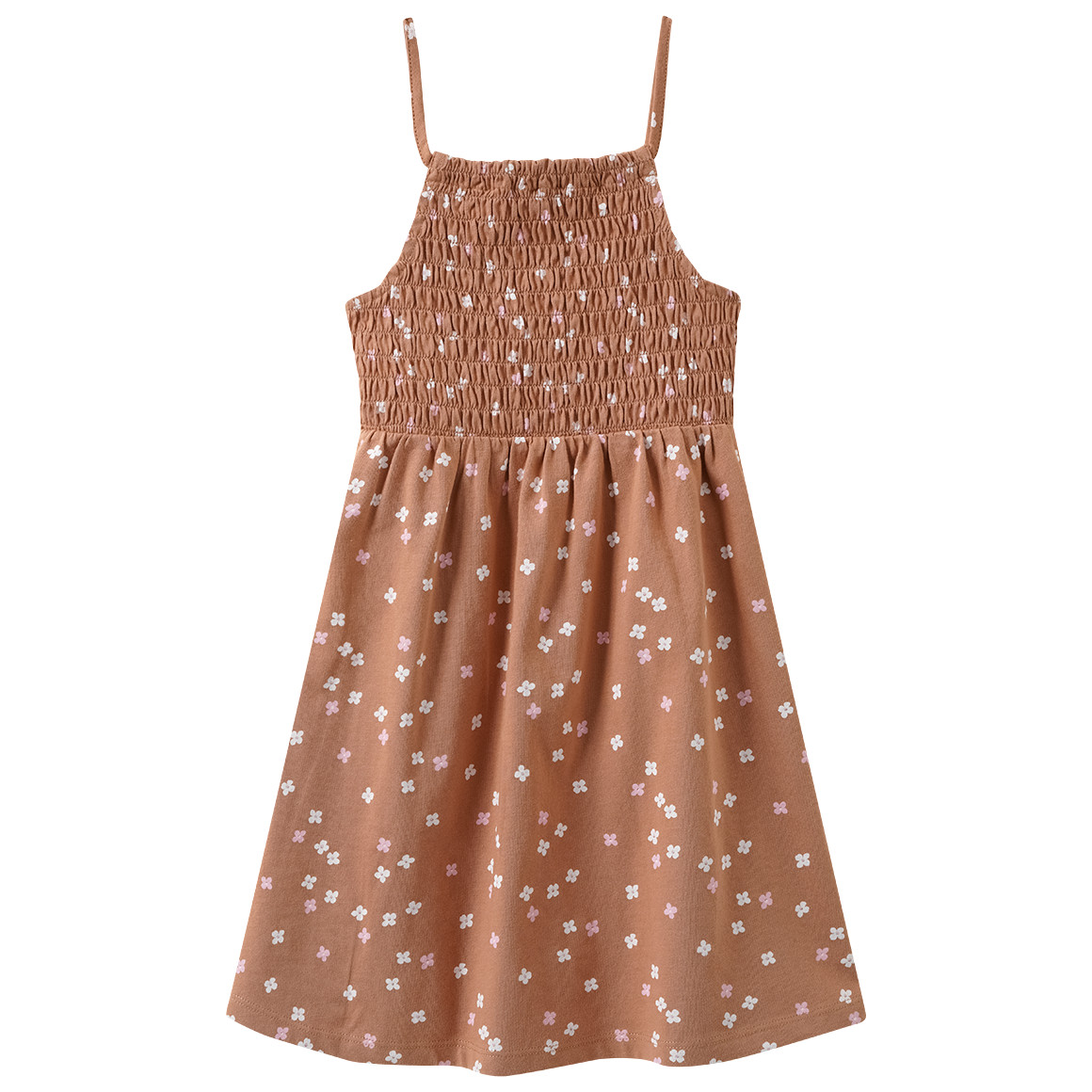 Mädchen Kleid mit Blumen-Prints