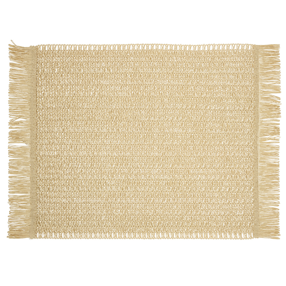 Placemat met franjes
