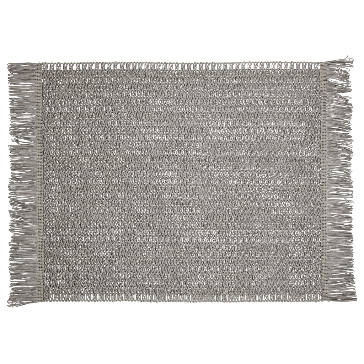 Placemat met franjes