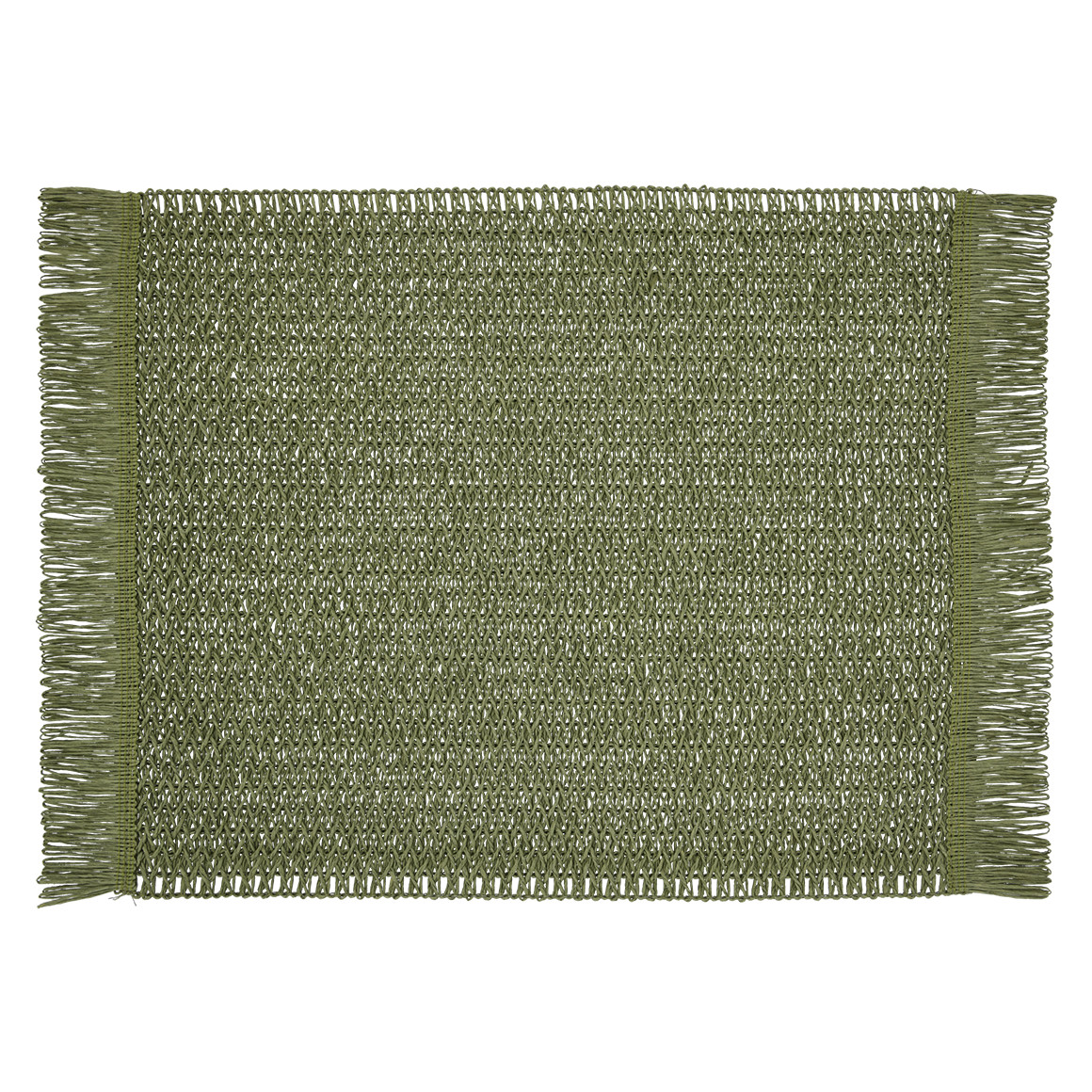 Placemat met franjes