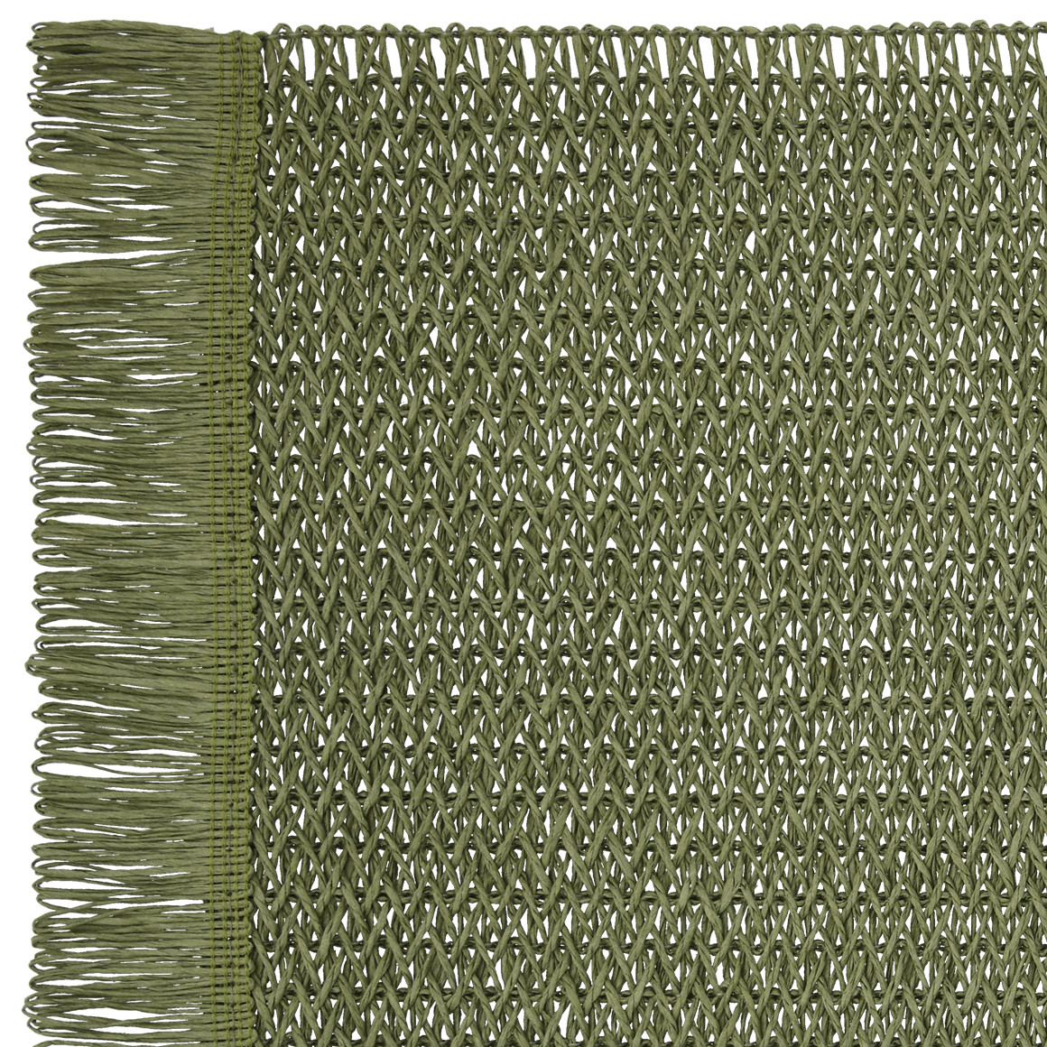 Placemat met franjes