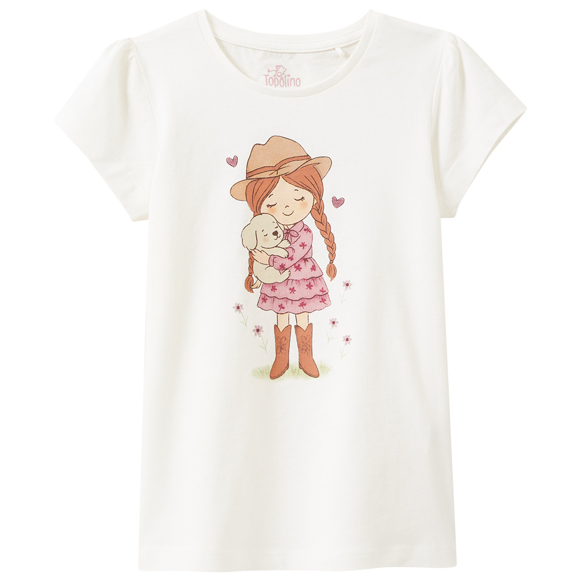 Mädchen T-Shirt mit Print