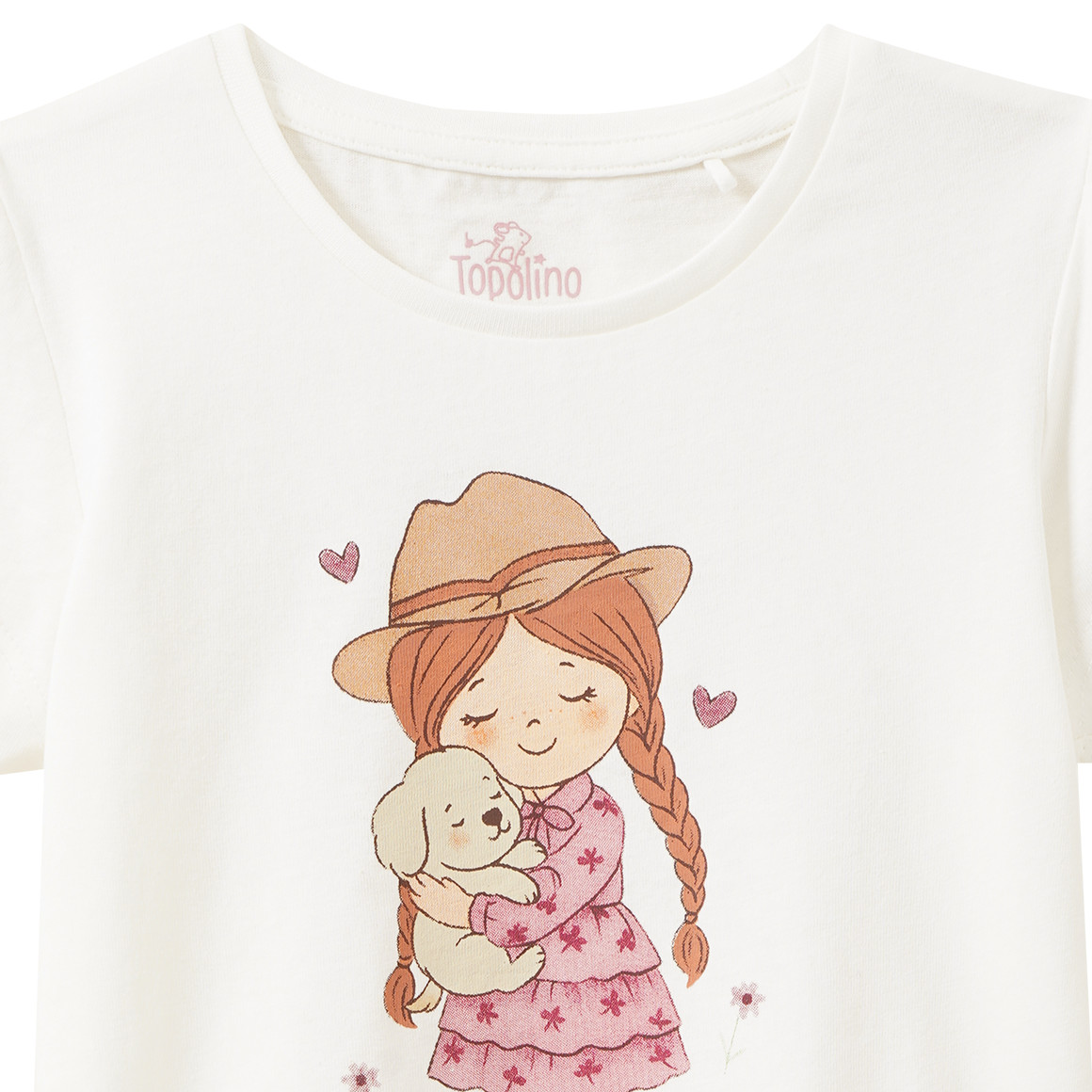 Mädchen T-Shirt mit Print