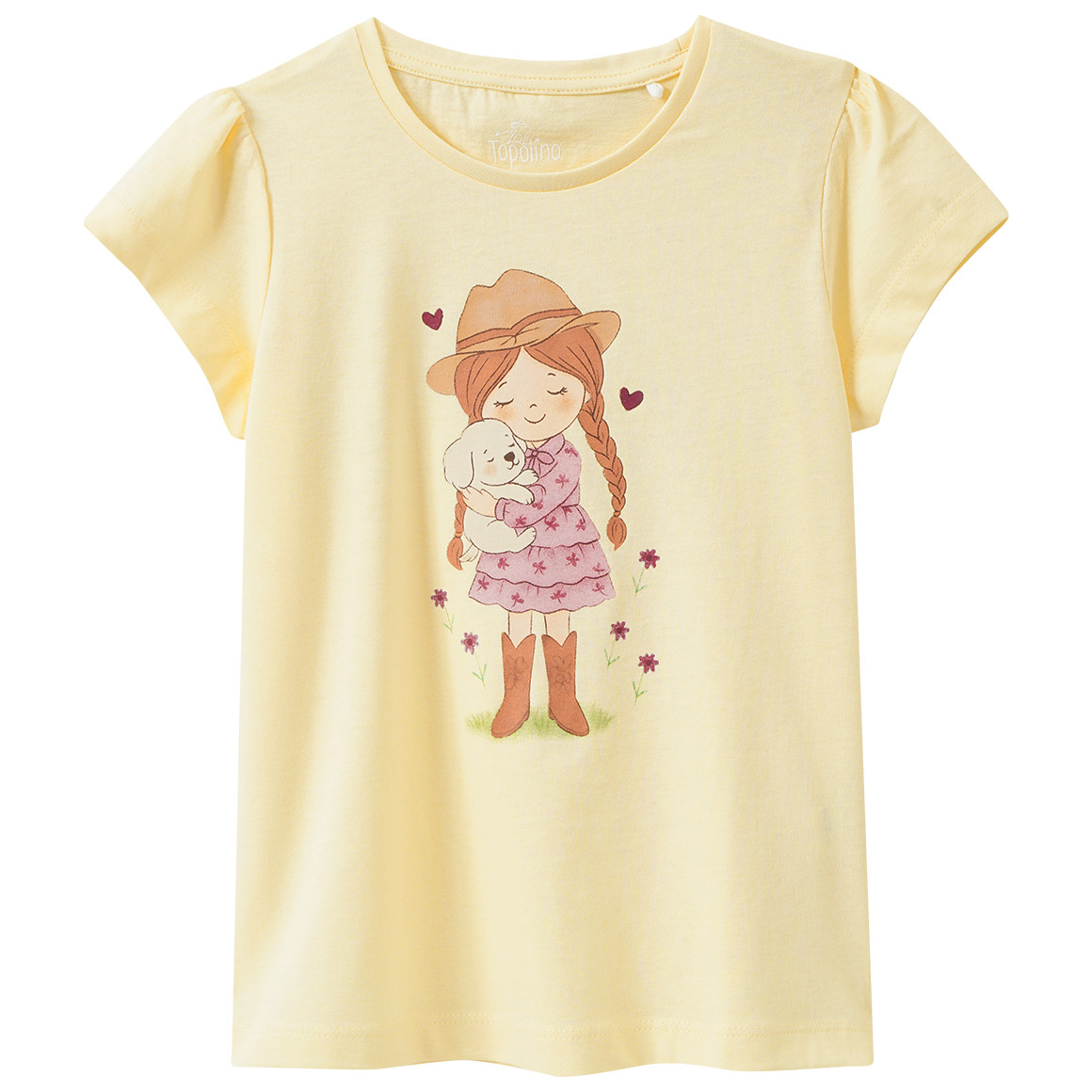 Mädchen T-Shirt mit Print
