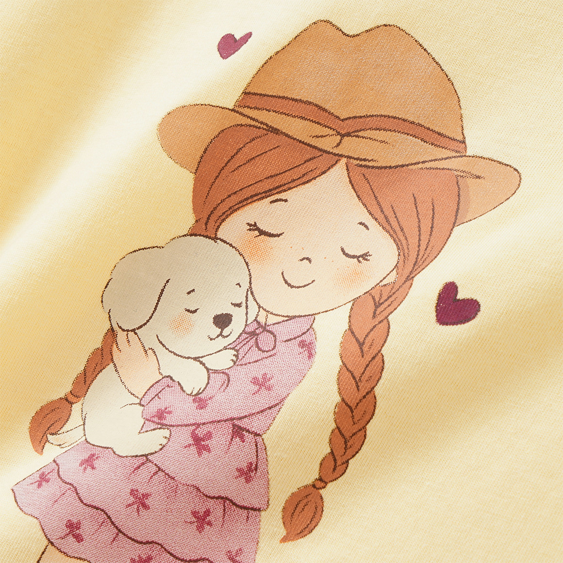 Mädchen T-Shirt mit Print