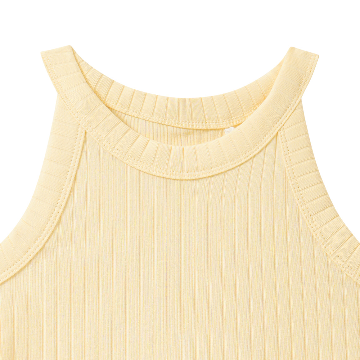 Mädchen Top mit Rippstruktur