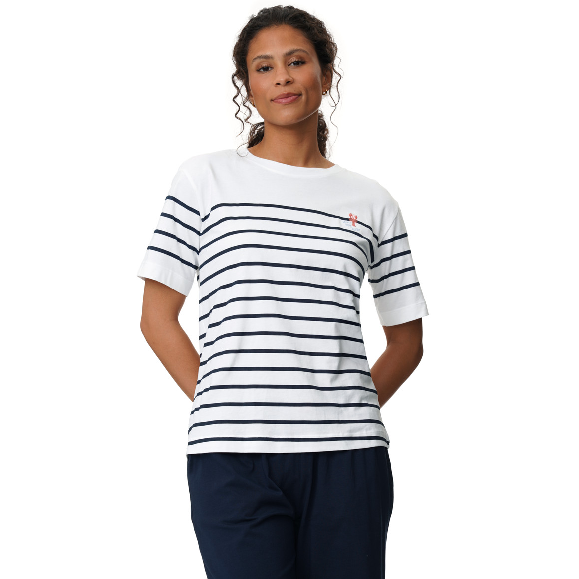 Dames slaapshirt van biologisch katoen