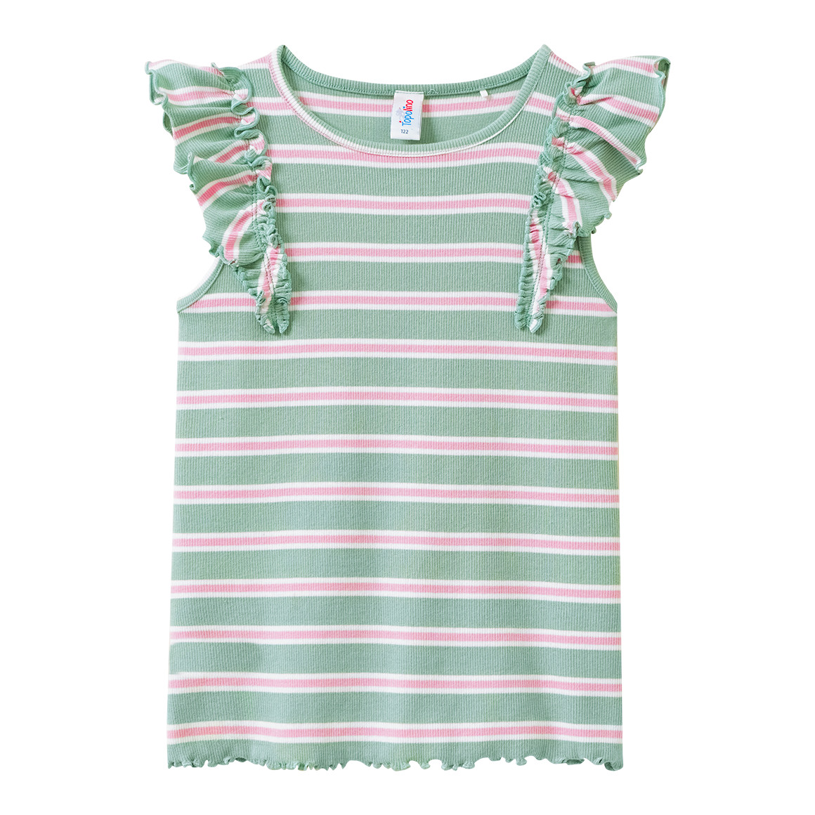Mädchen Top mit Bio-Baumwolle