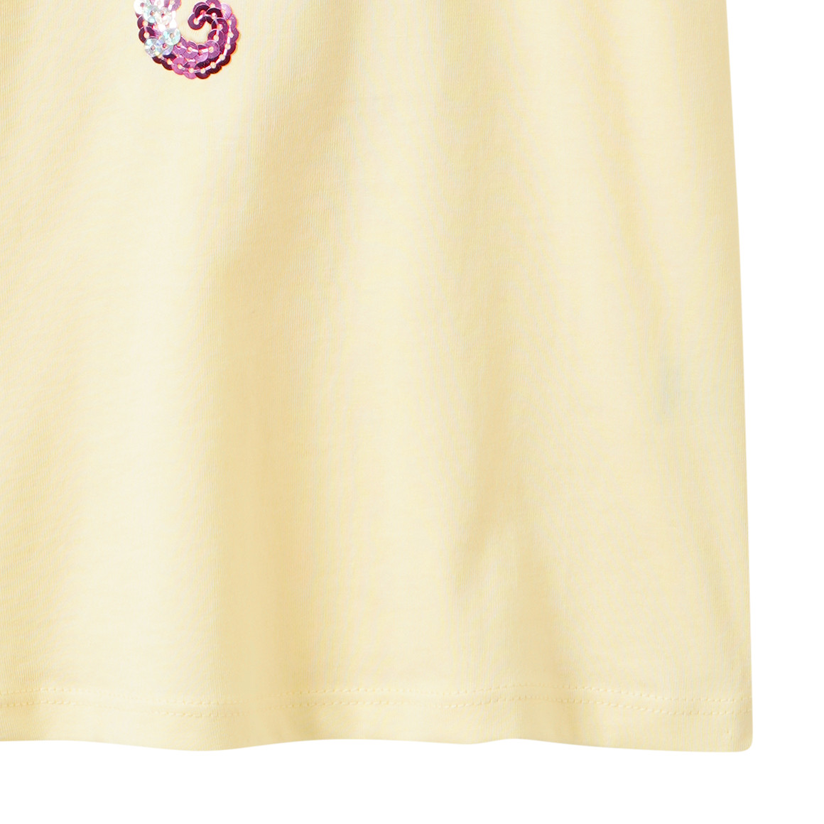 Mädchen T-Shirt mit Pailletten