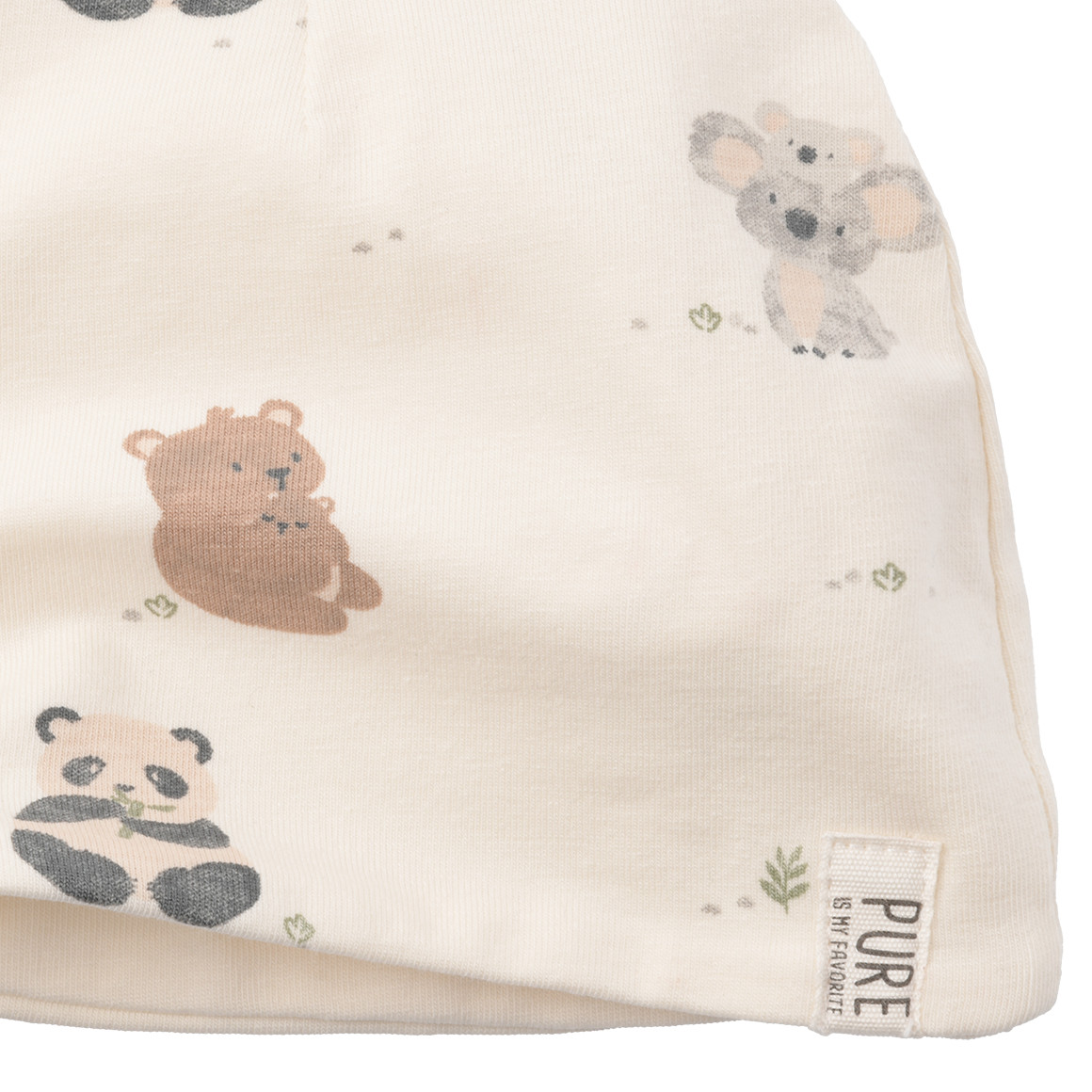 Baby Mütze mit Tier-Allover