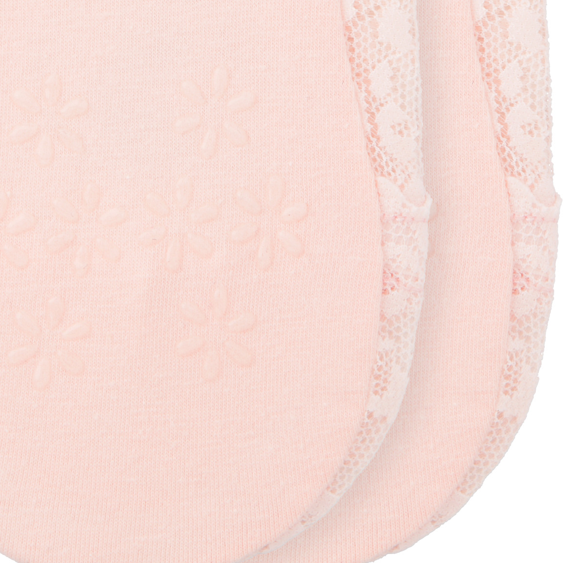 1 Paar Damen Füßlinge mit Spitze
