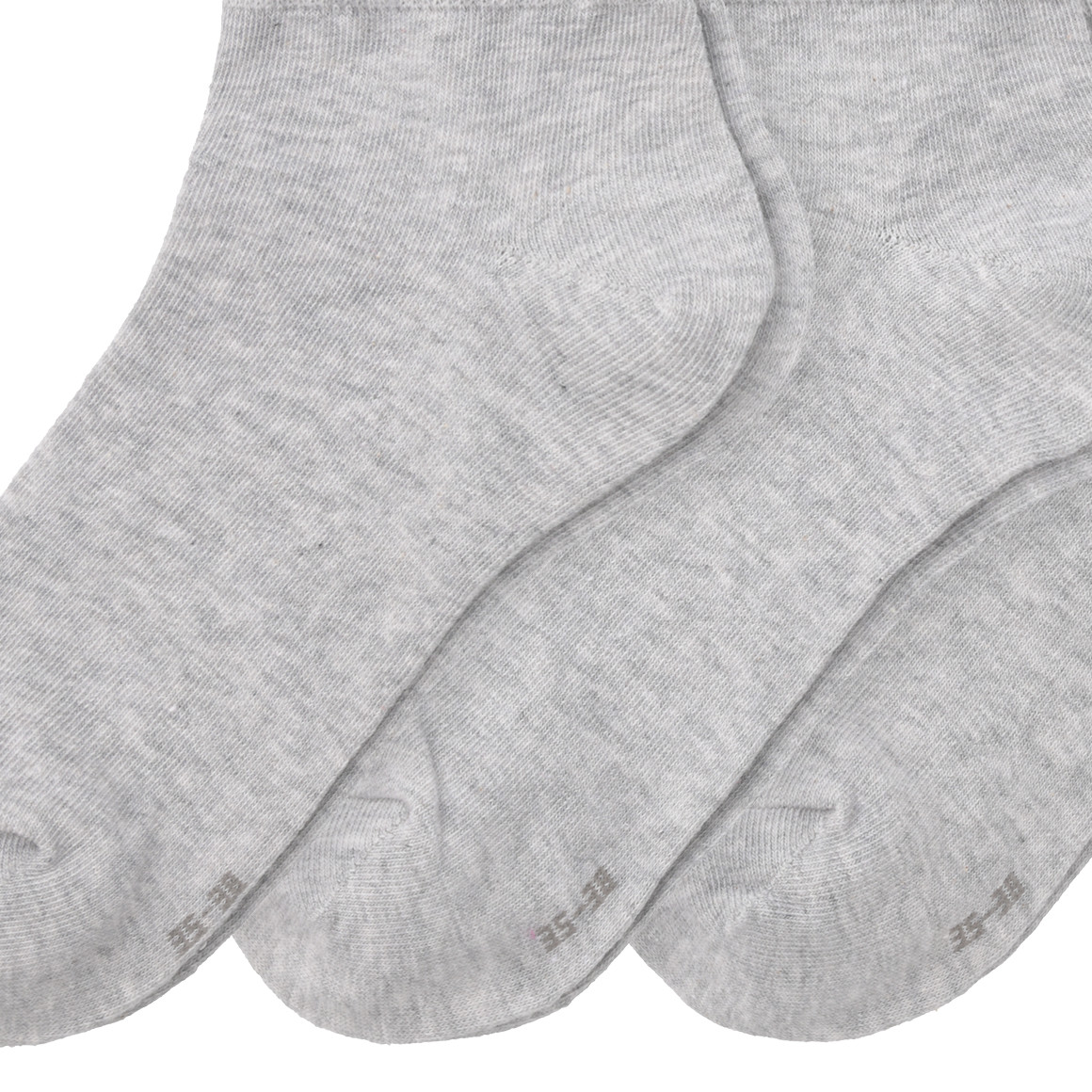 3 Paar Damen Sneaker-Socken knöchelhoch
