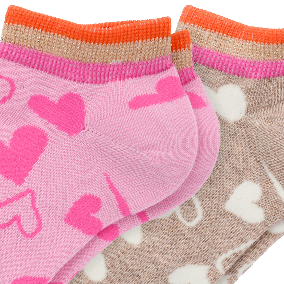 2 Paar Damen Sneaker-Socken im Set