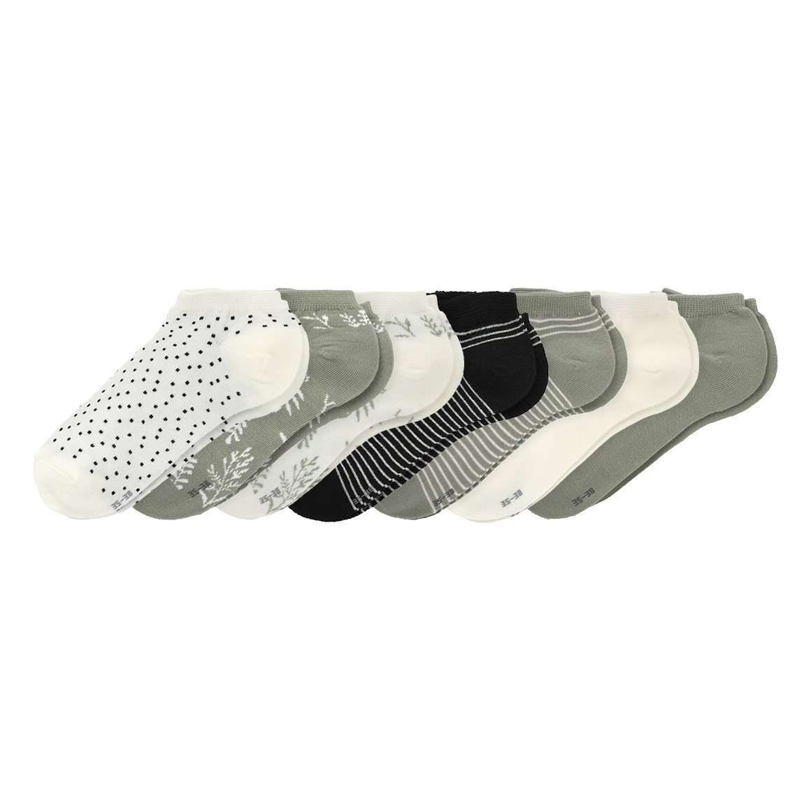 7 Paar Damen Sneaker-Socken im Set
