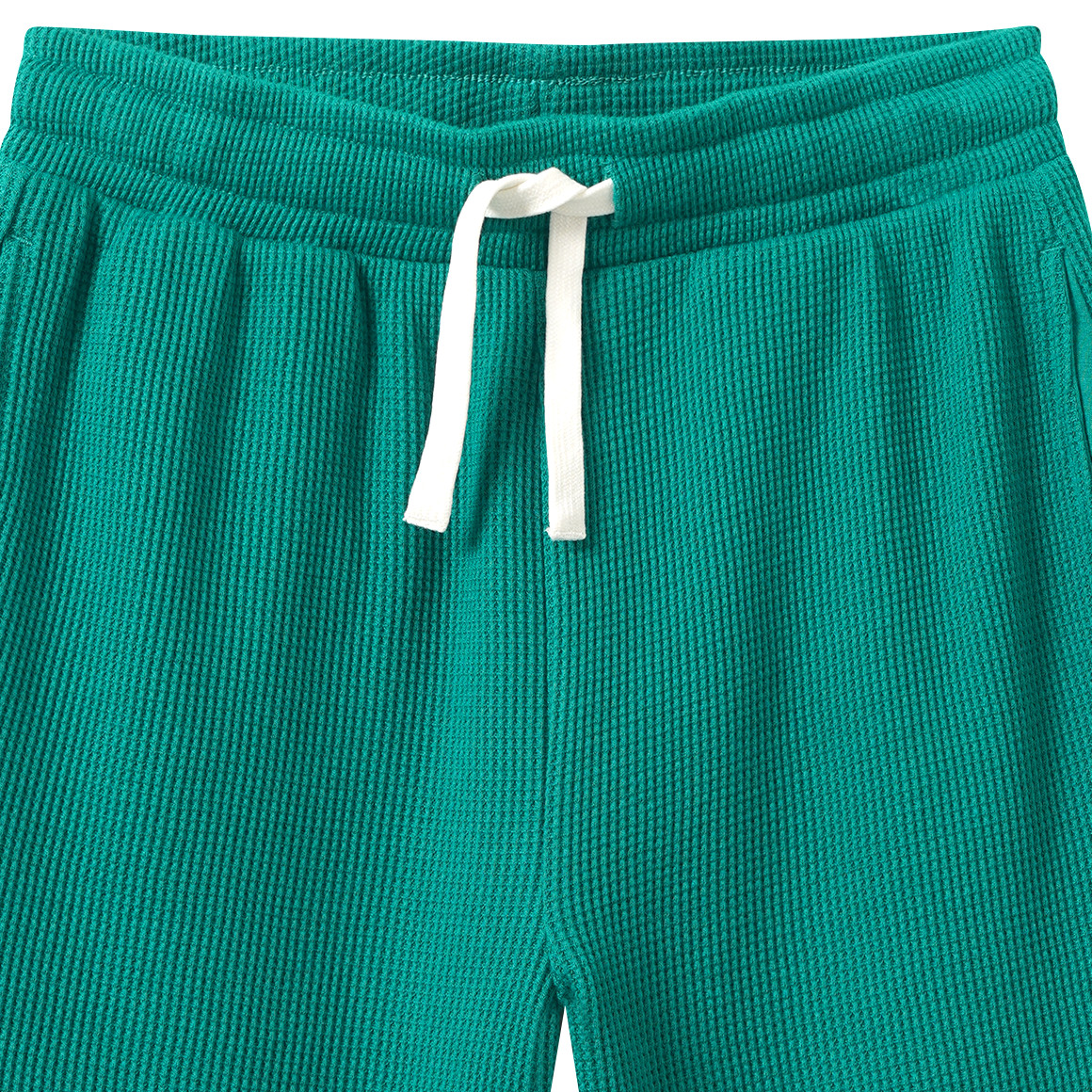 Jungen Joggingshorts mit Waffelstruktur