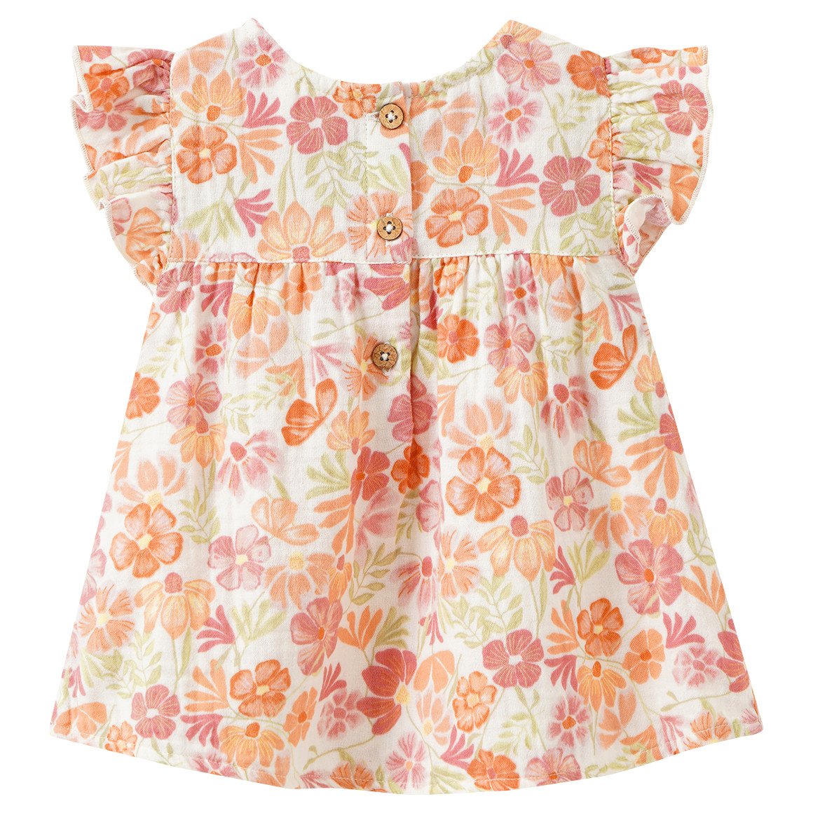 Baby Musselin-Set mit Bluse und Shorts