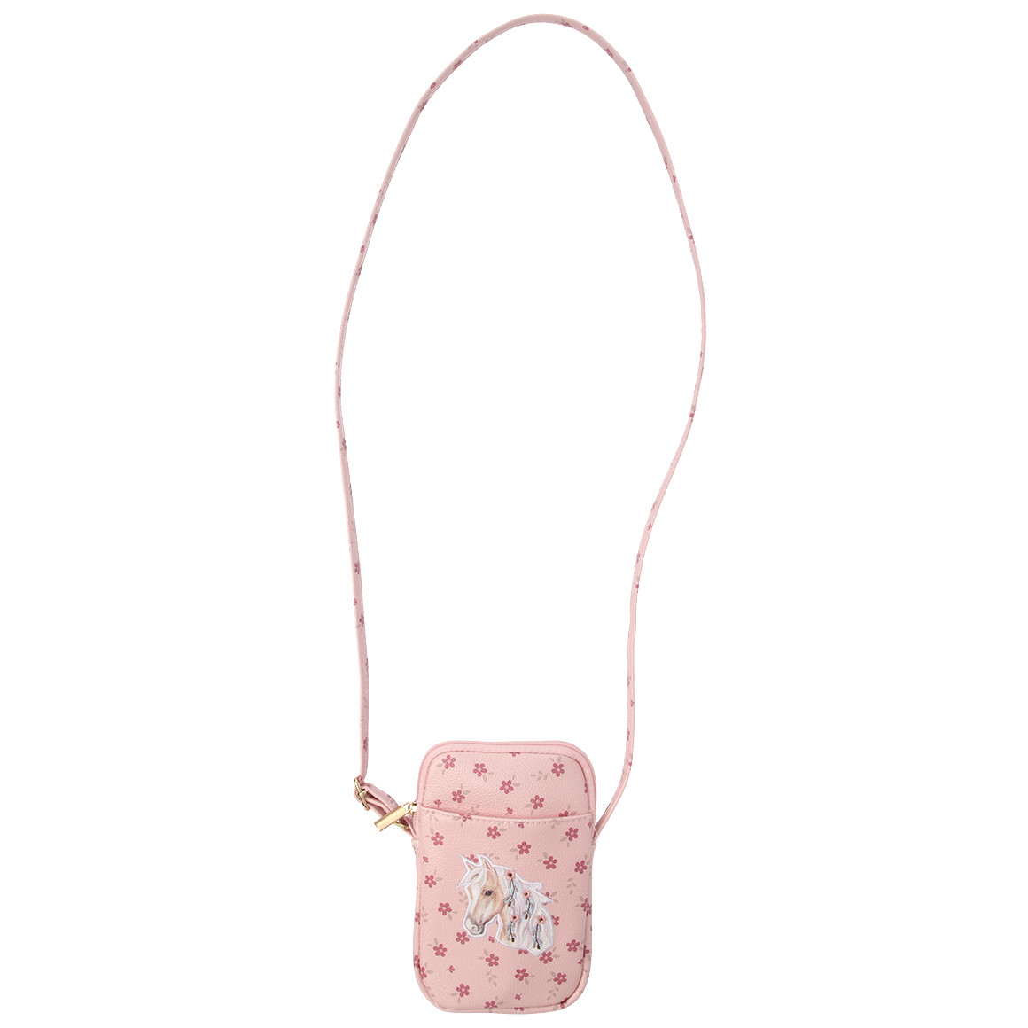 Mädchen Handytasche mit Pferde-Motiv