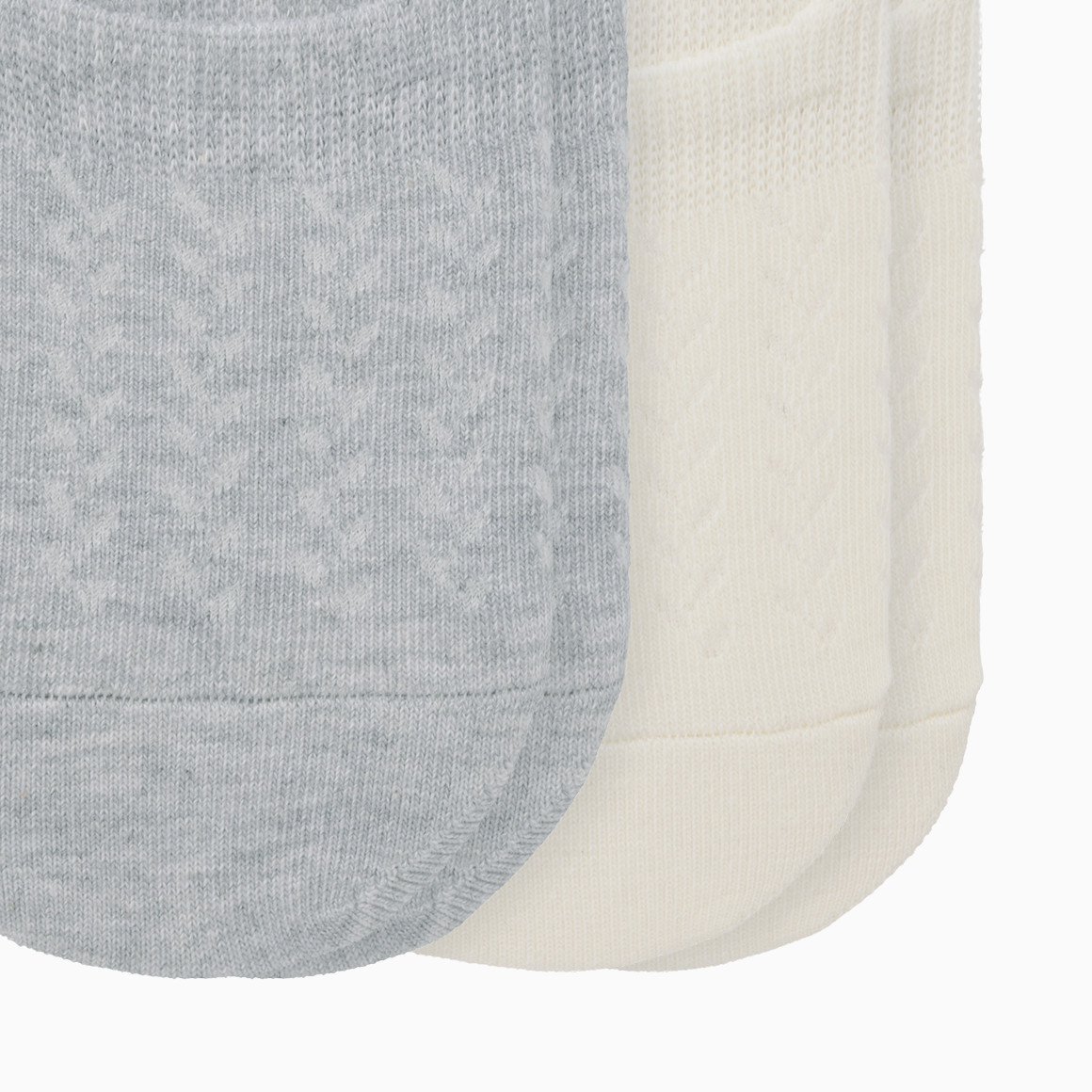 2 Paar Damen Füßlinge mit Bio-Baumwolle